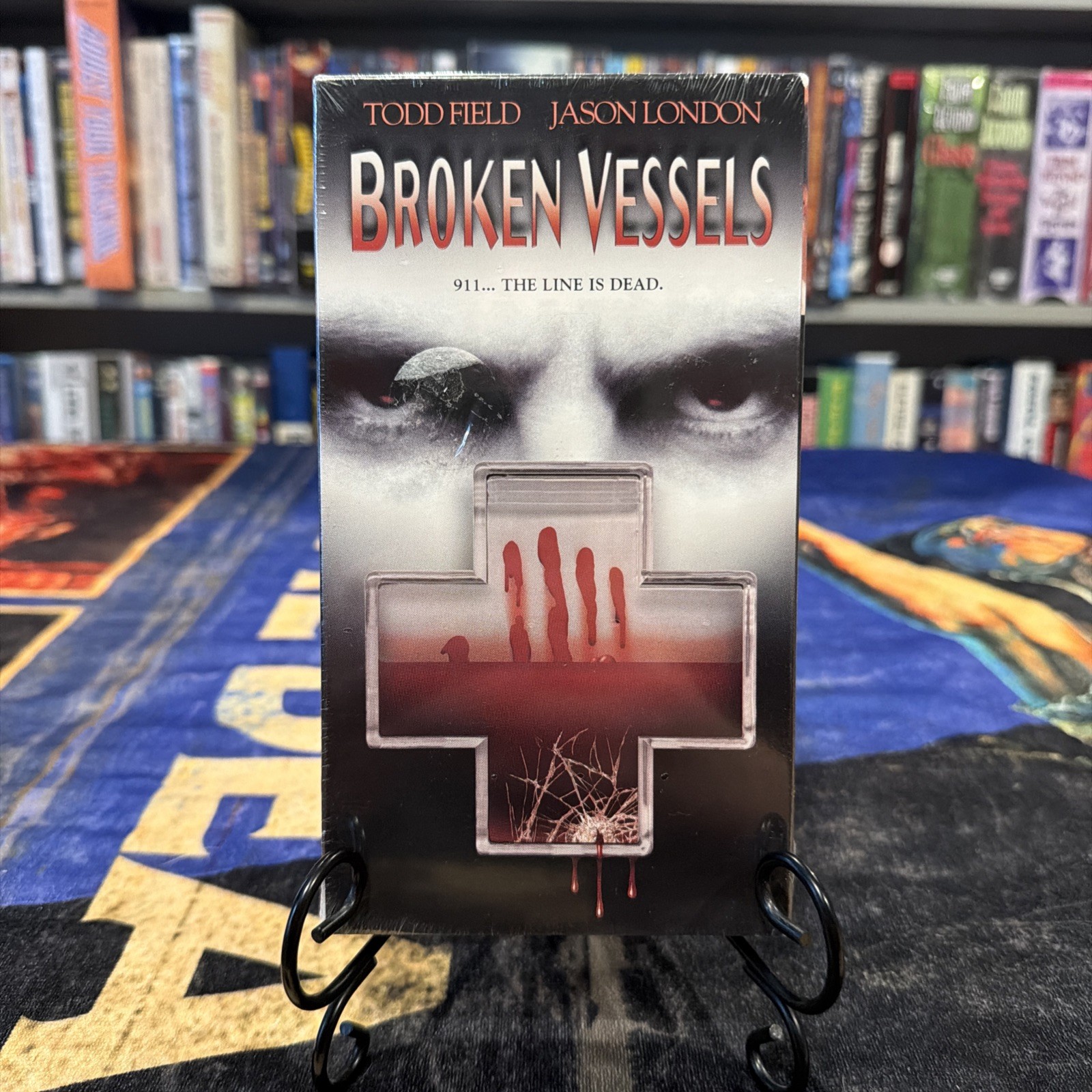 BROKEN VESSELS(VHS-1999)-JASAON LONDEN-TODD FIELD-SEALED-LIKE NEW-OOP-HTF-RARE