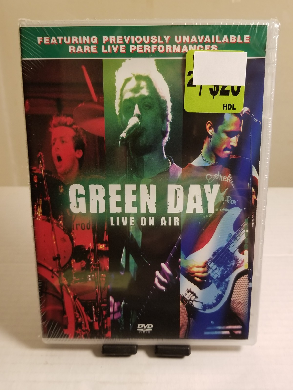 GREEN DAY LIVE ON THE AIR DVD📀 13 Tracks Featuring Rare Live Performances NEW‼️