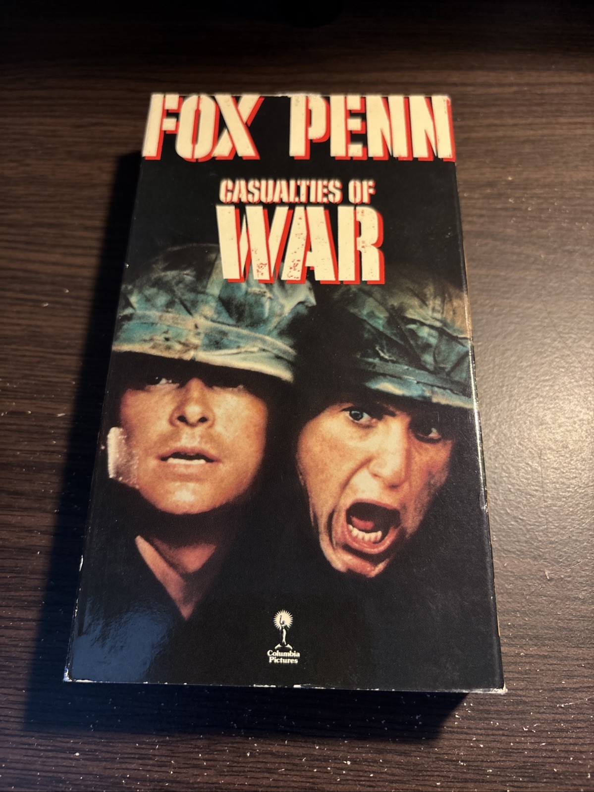 Casualties of War (1989) VHS – Michael J. Fox, Sean Penn – Vietnam Military