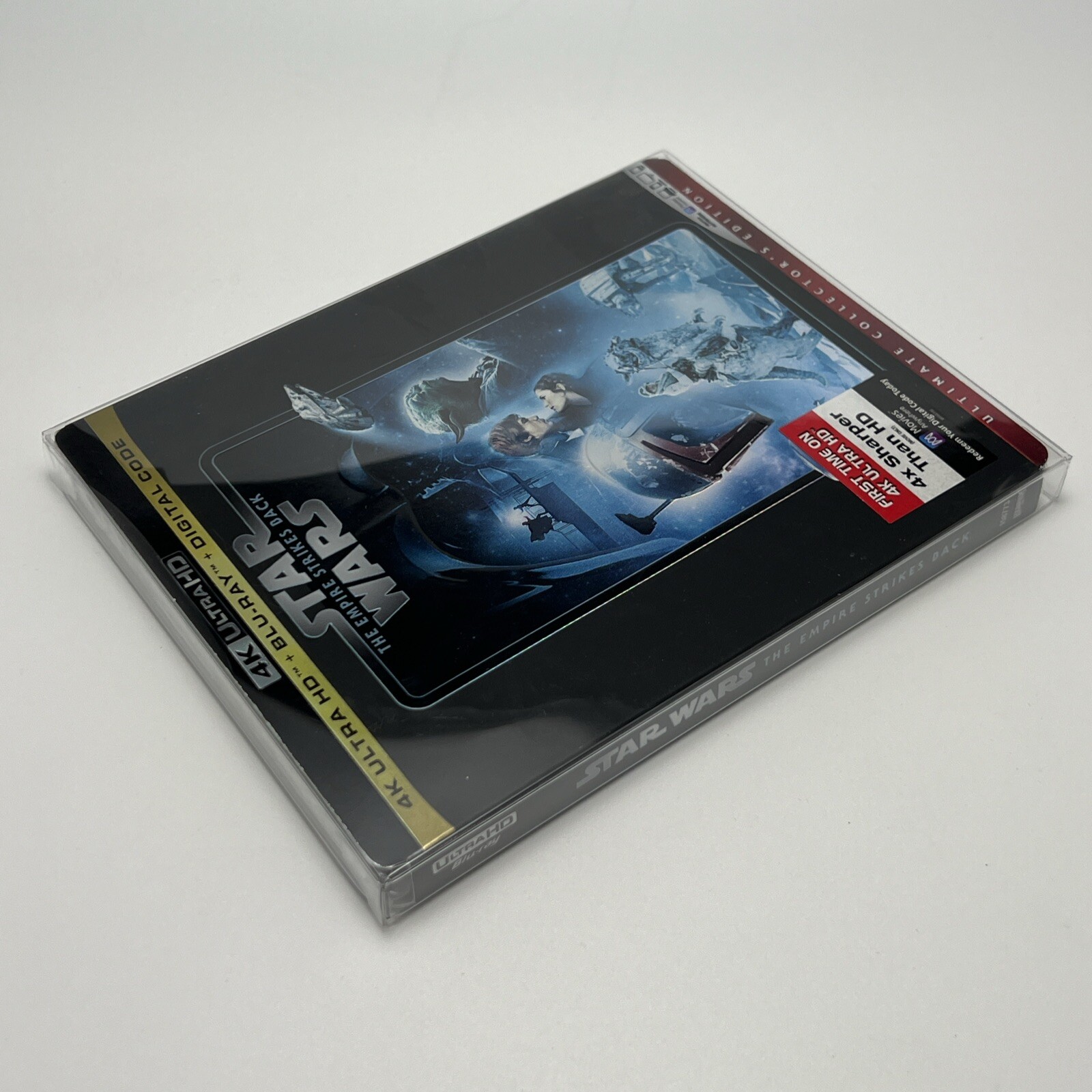 Star Wars Empire Strikes Back (1980) 4K Ultra HD Blu-ray w/RARE SLIPCOVER A++