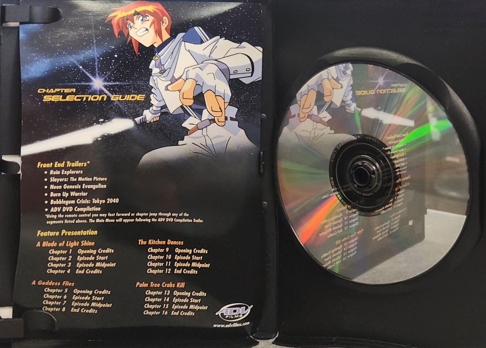 LOST UNIVERSE IN SPACE ITS VERY VERY DARK DVD PRE OWNED NICE CONDITION NM- ANIME