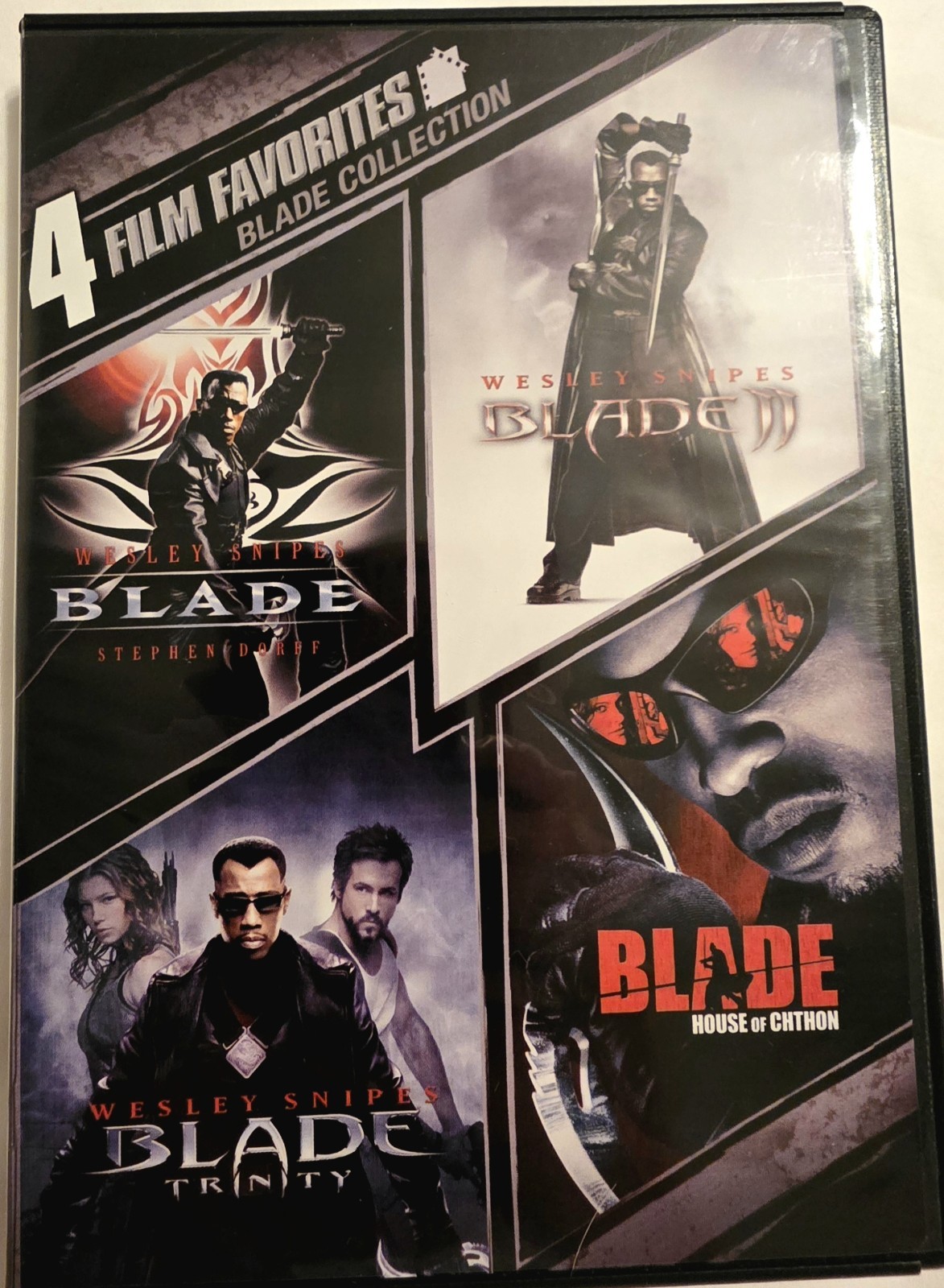 DVD Lot of 7 (10 Movies) Horror Thriller, All 4 Blade Movies! Used Condition