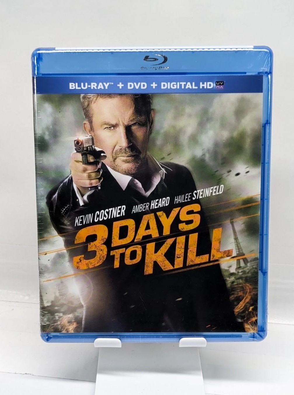 3 Days to Kill (Blu-ray + DVD, 2014, 2-Disc Set) RARE OOP HTF BRAND NEW SEALED