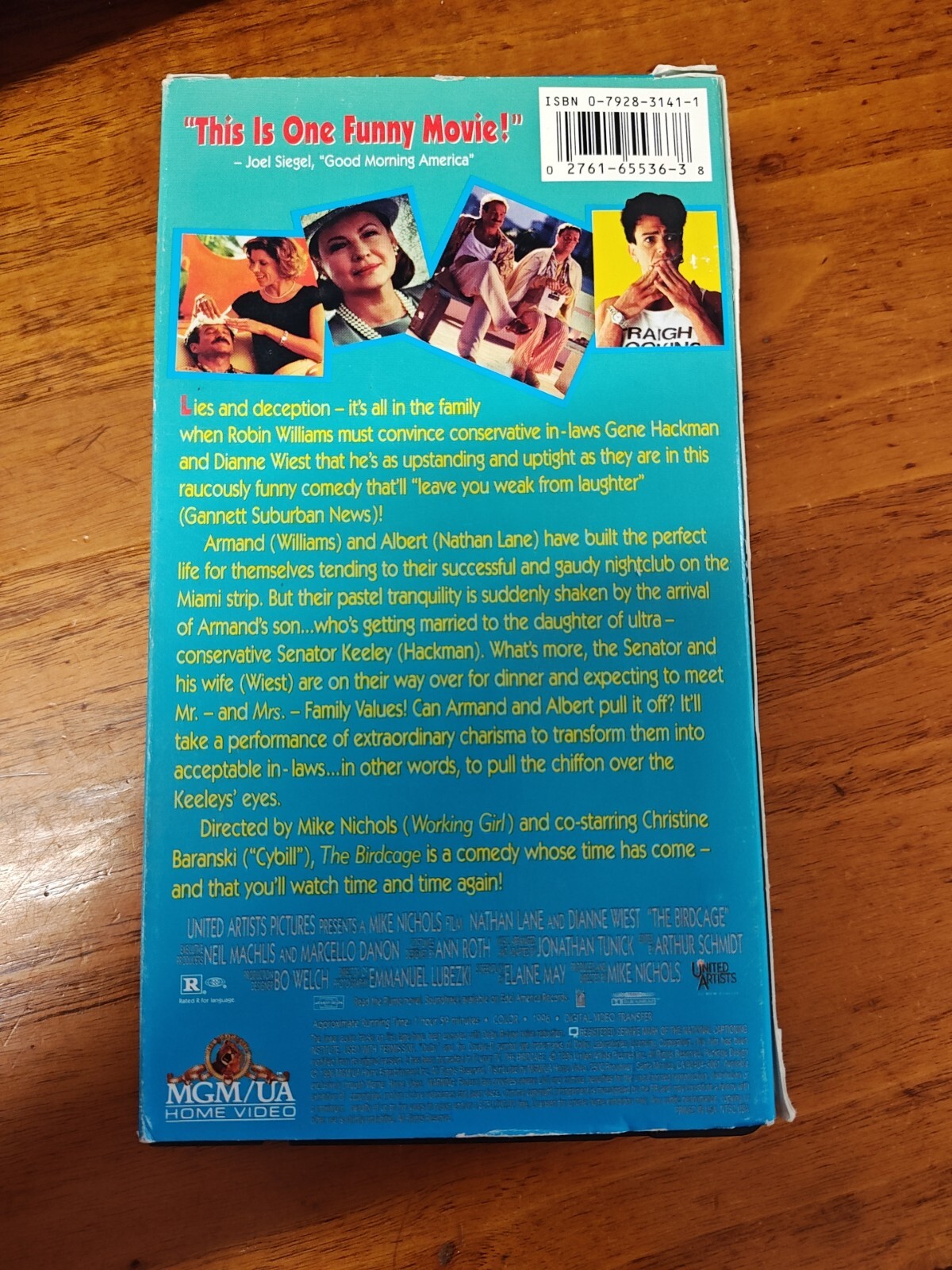 The Birdcage (VHS, 1996)