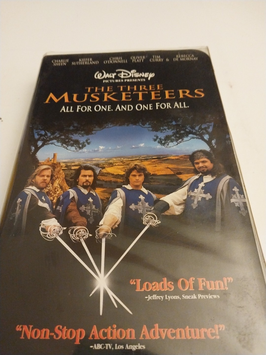 Walt Disneys The Three Musketeers Vhs
