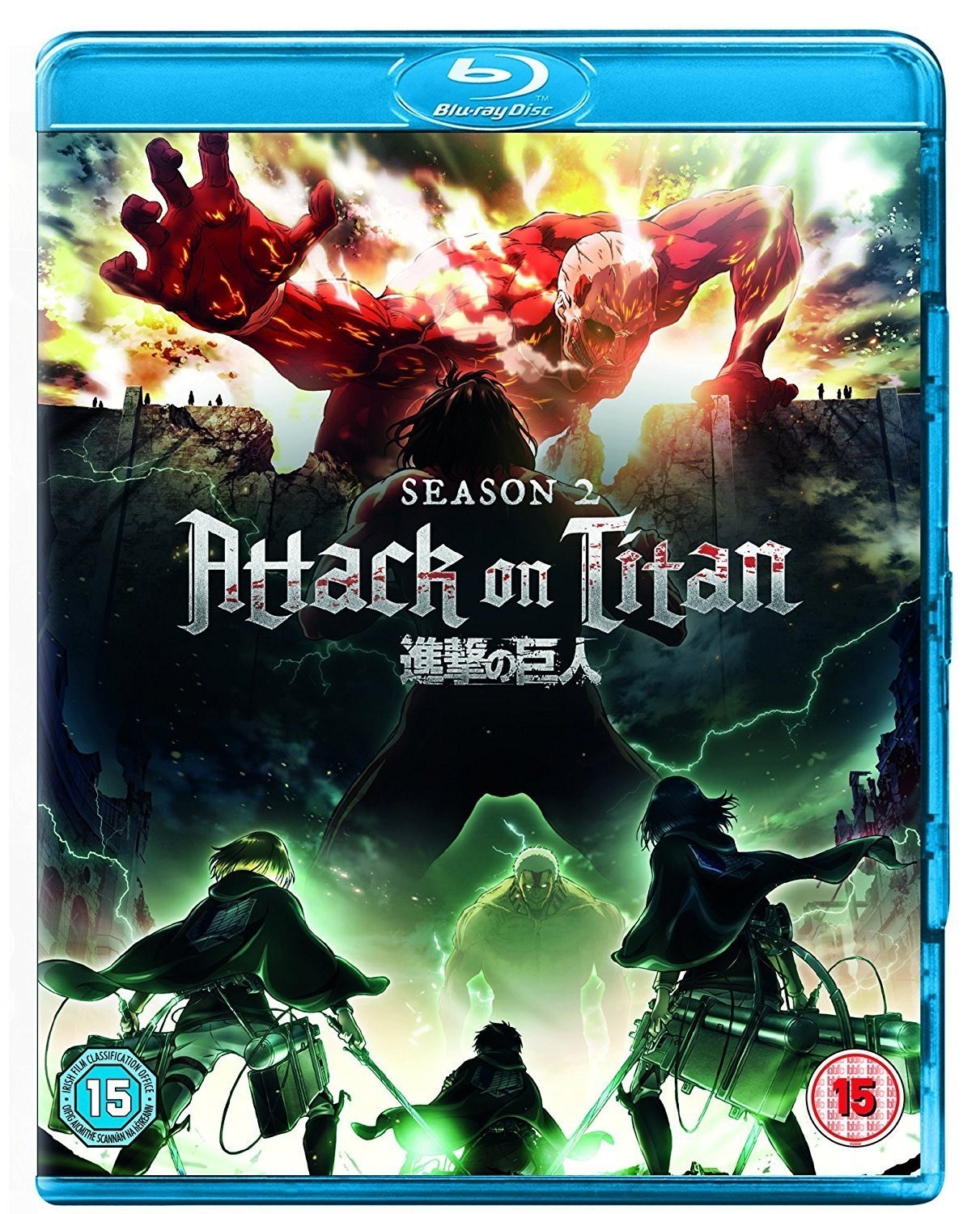 Attack On Titan: Season 2 (2-BD SET) [Blu-Ray] [Region B/2] NEW