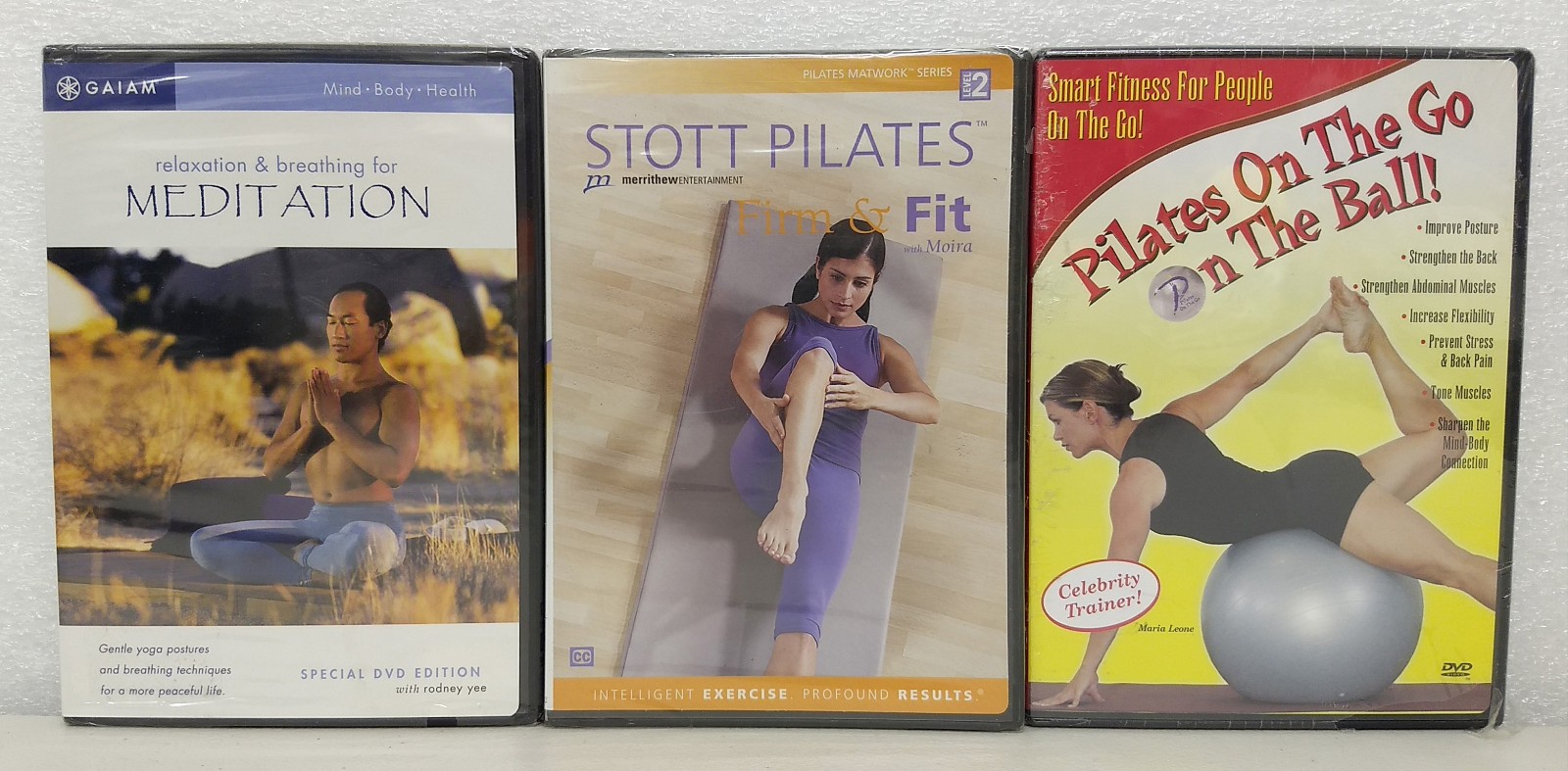 WORKOUT Health EXERCISE 12 DVD Lot **NEW & SEALED** Beachbody Essentrics Pilates