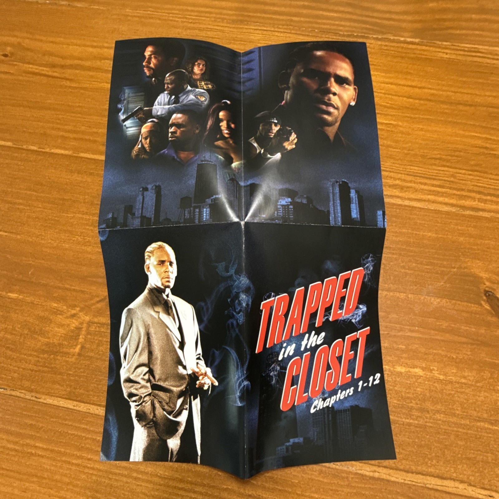 R. Kelly DVD Trapped in the Closet Chapters 1-12 2005 w/ Poster