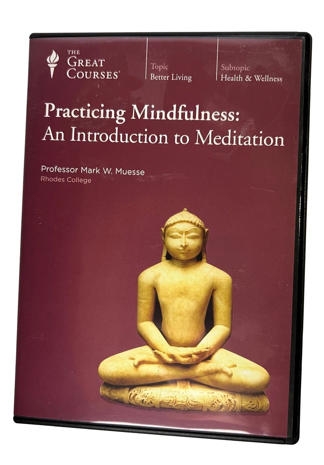 The Great Courses Practicing Mindfulness Intro to Meditation Prof Muesse DVD