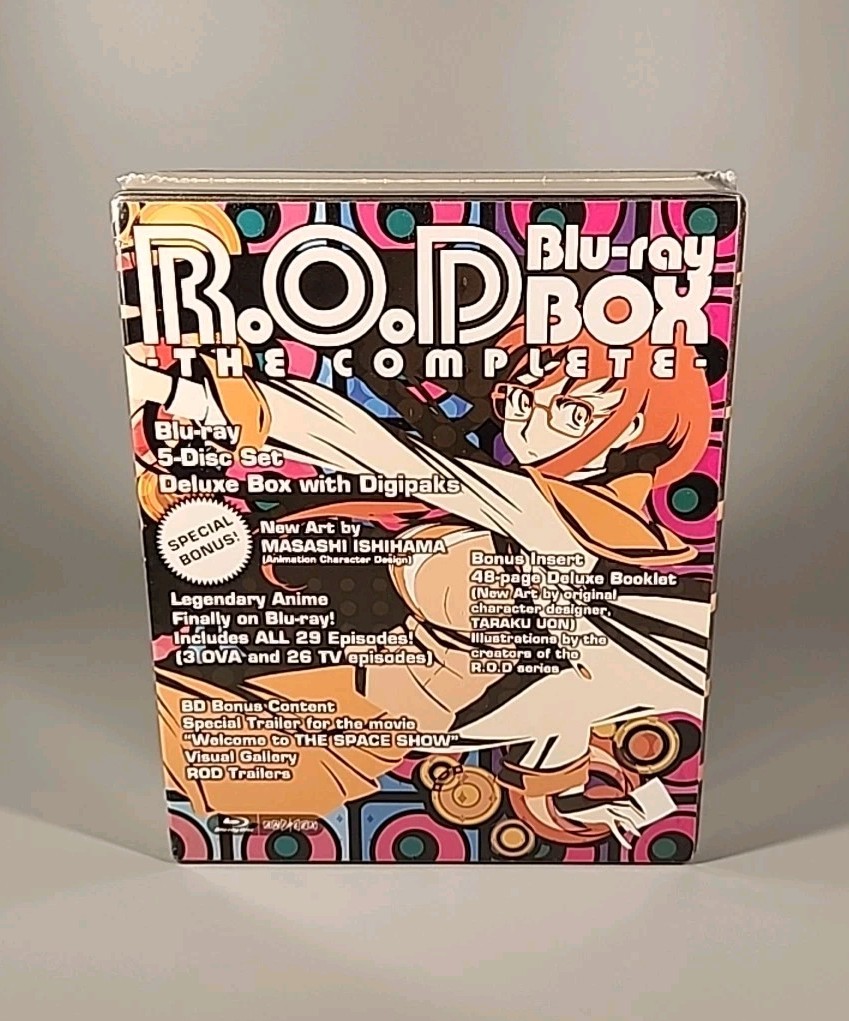 NEW R.O.D. Read or Die The Complete Blu-ray Box Set Limited Edition Aniplex USA