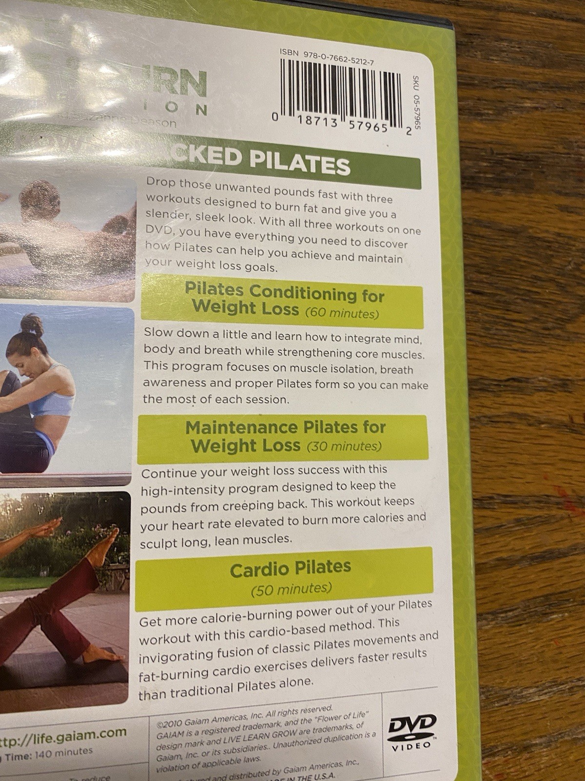 Pilates Tone and Burn Collection (DVD) Weight Loss Cardio Conditioning Fitness