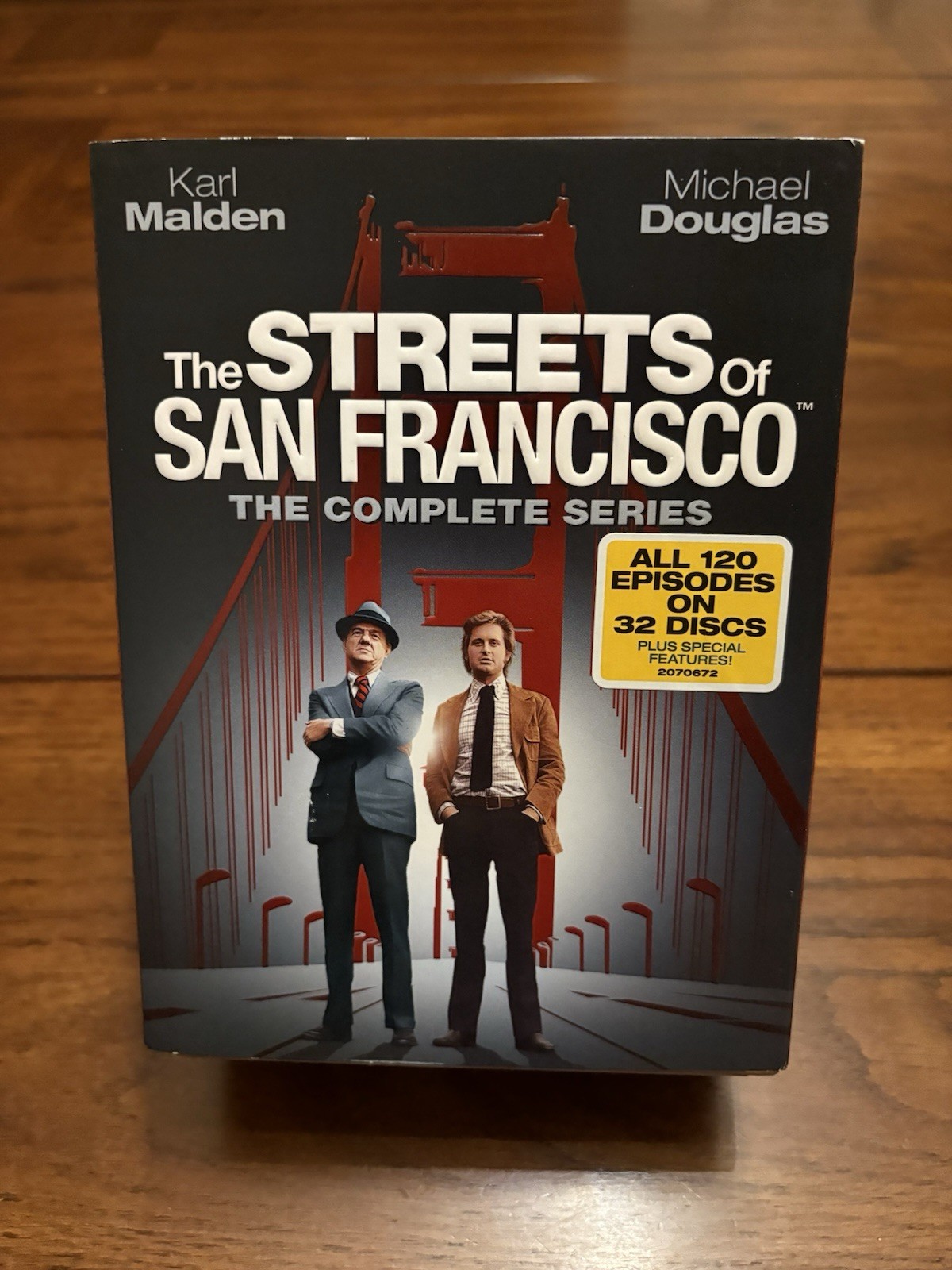 The Streets of San Francisco: The Complete Series (DVD). 120 Episodes, 32 Discs