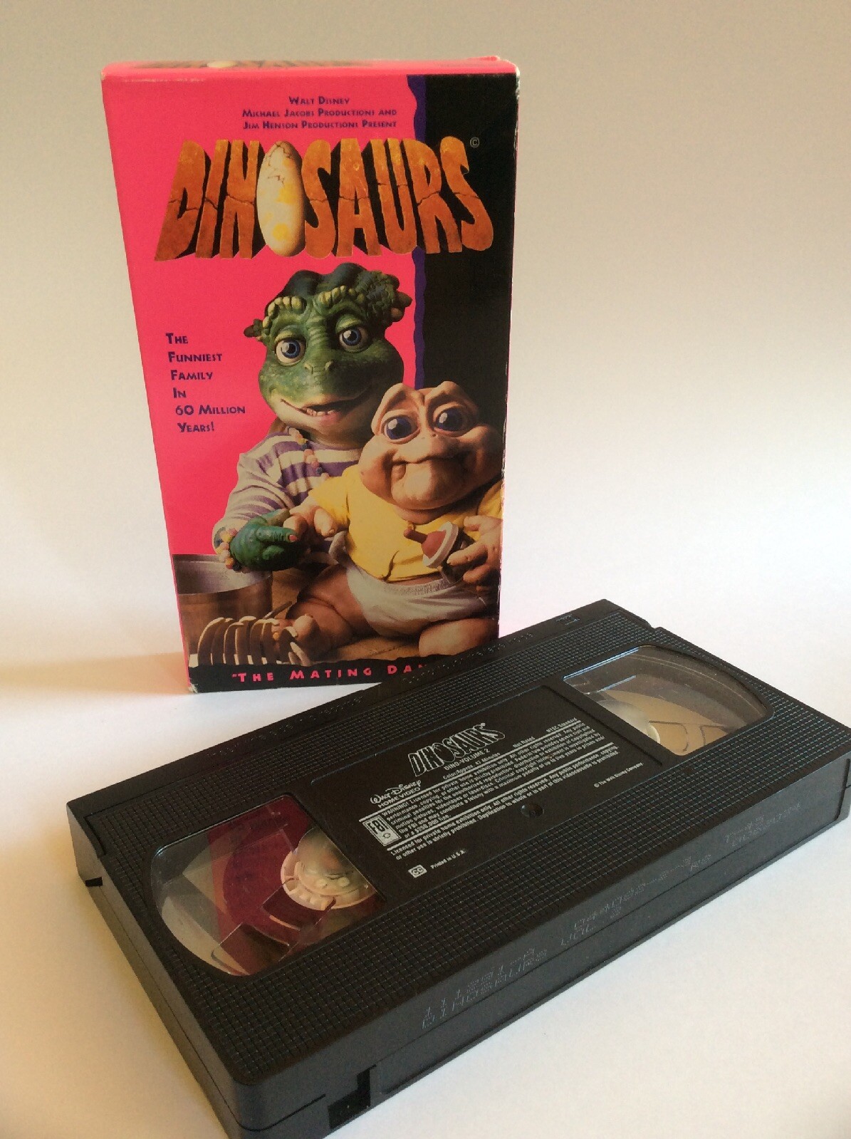 Dinosaurs – V. 2 (VHS) The Howling, Mating Dance Michael Jacobs Brian Henson