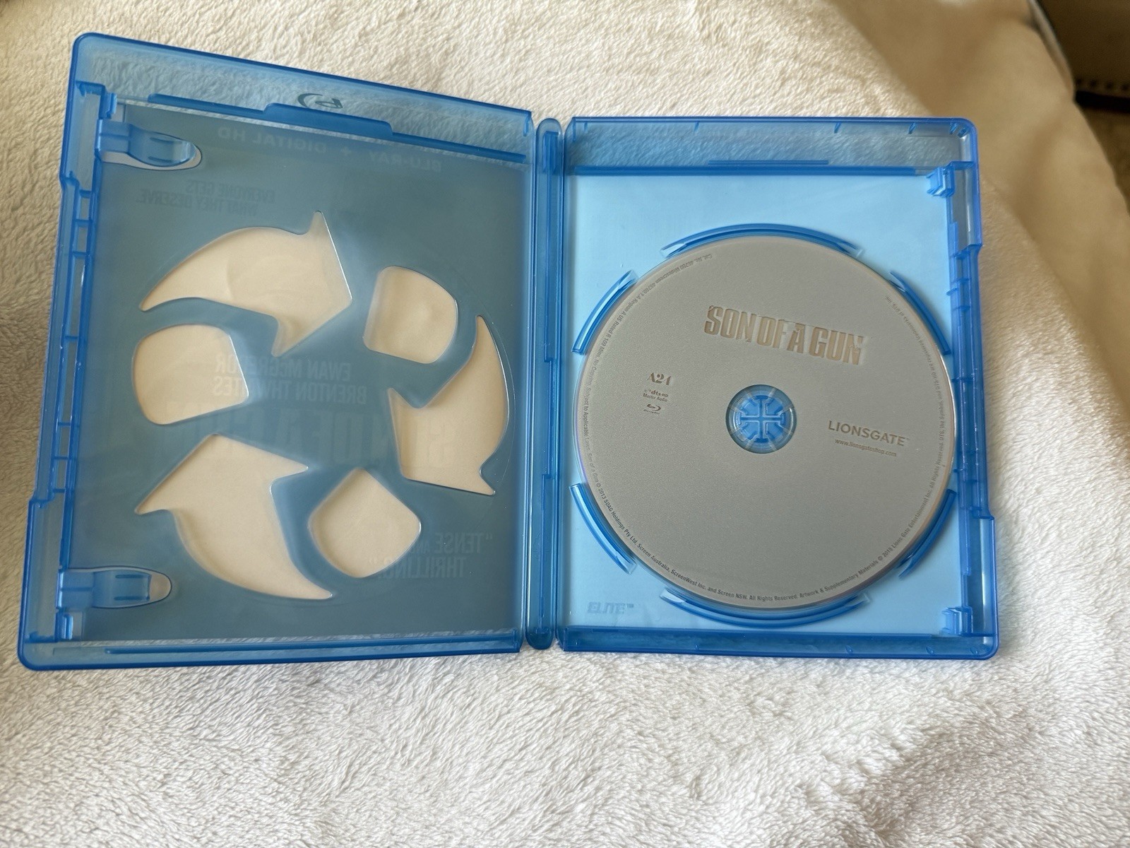 Son of a Gun (Blu Ray) A24 No Digital Fast & Secure Shipping