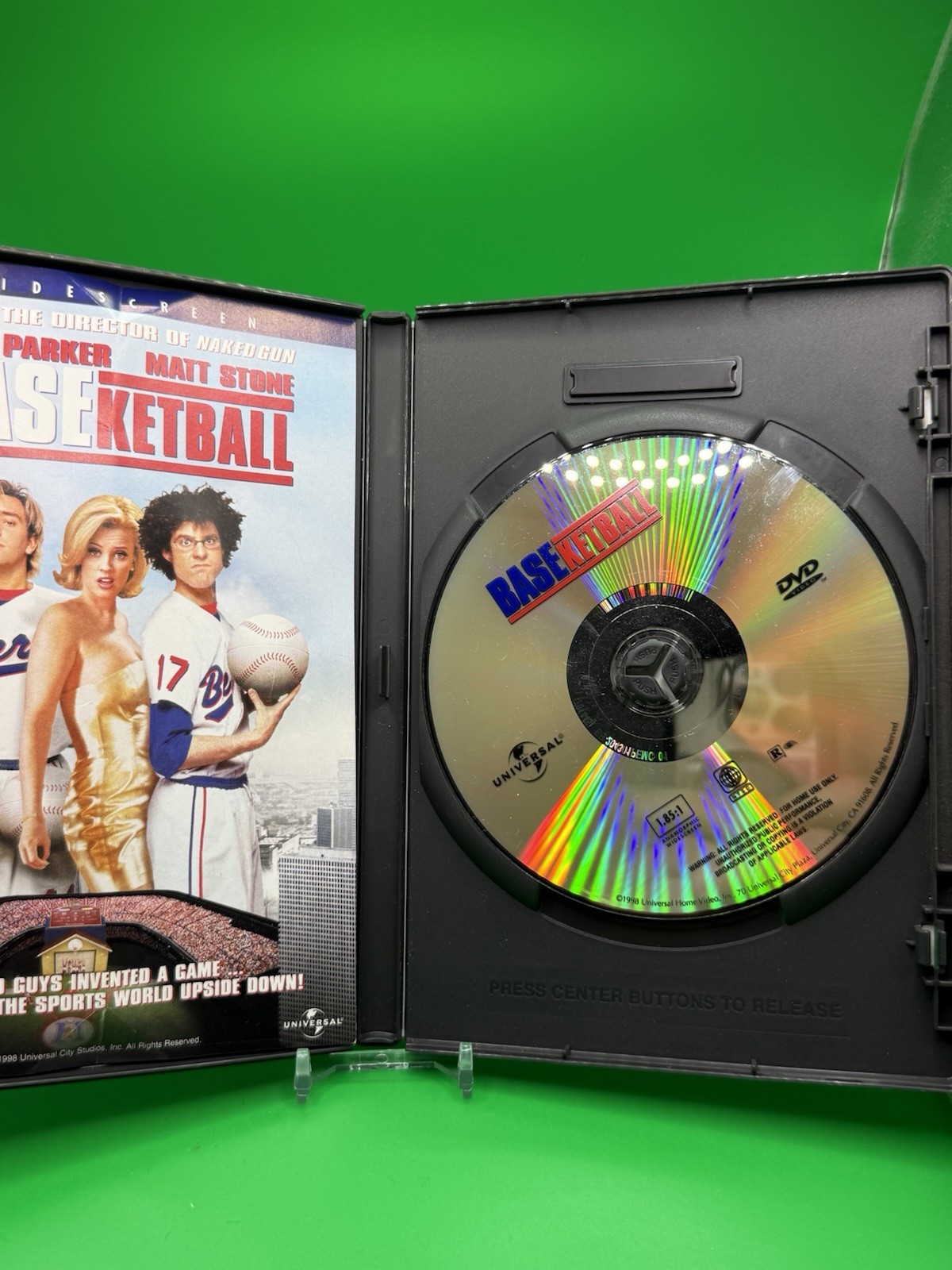 Baseketball DVD Widescreen Featuring Trey Parker, Matt Stone FREE SHIPPING