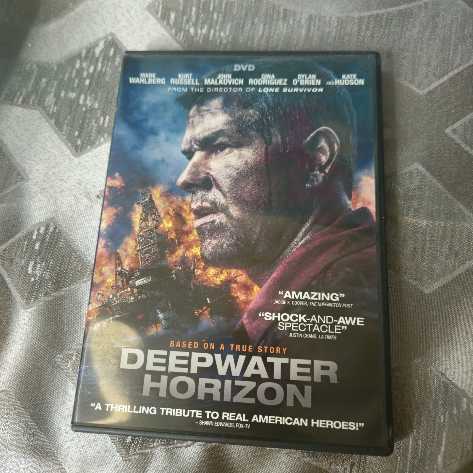 Deepwater Horizon DVD Mark Wahlberg Kurt Russell Peter Berg Action Movie 2016
