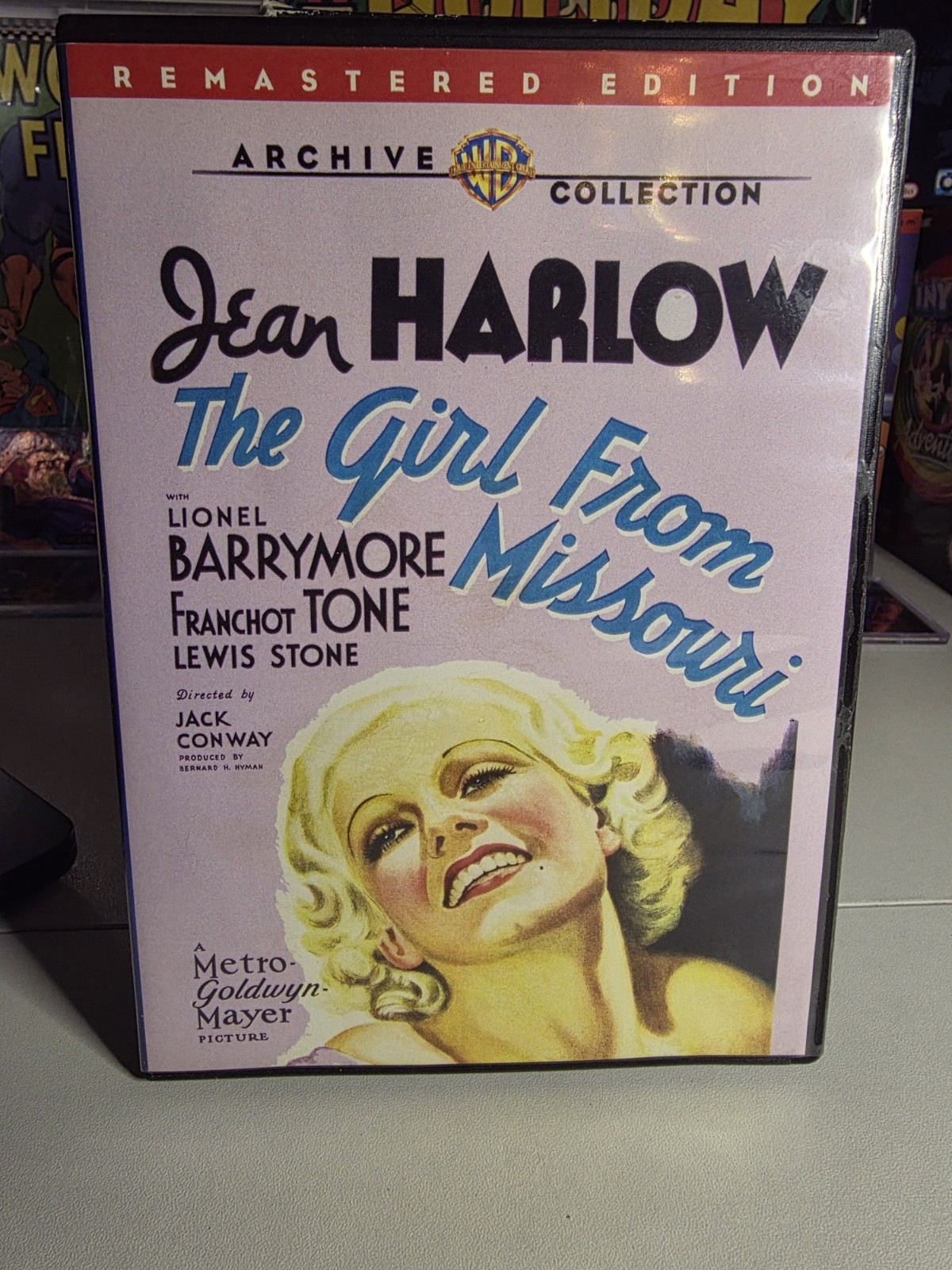 Jean Harlow The Girl From Missouri Lionel Barrymore Dvd