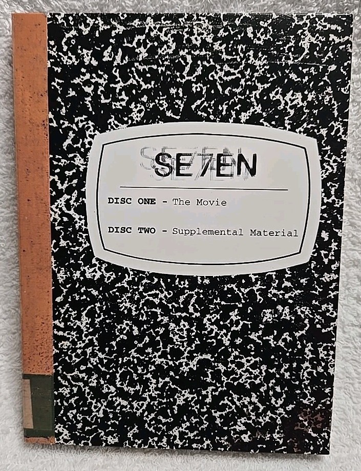 Seven (1995 New Line Cinema Platinum 2 Disk DVD, David Fincher, Rated R)