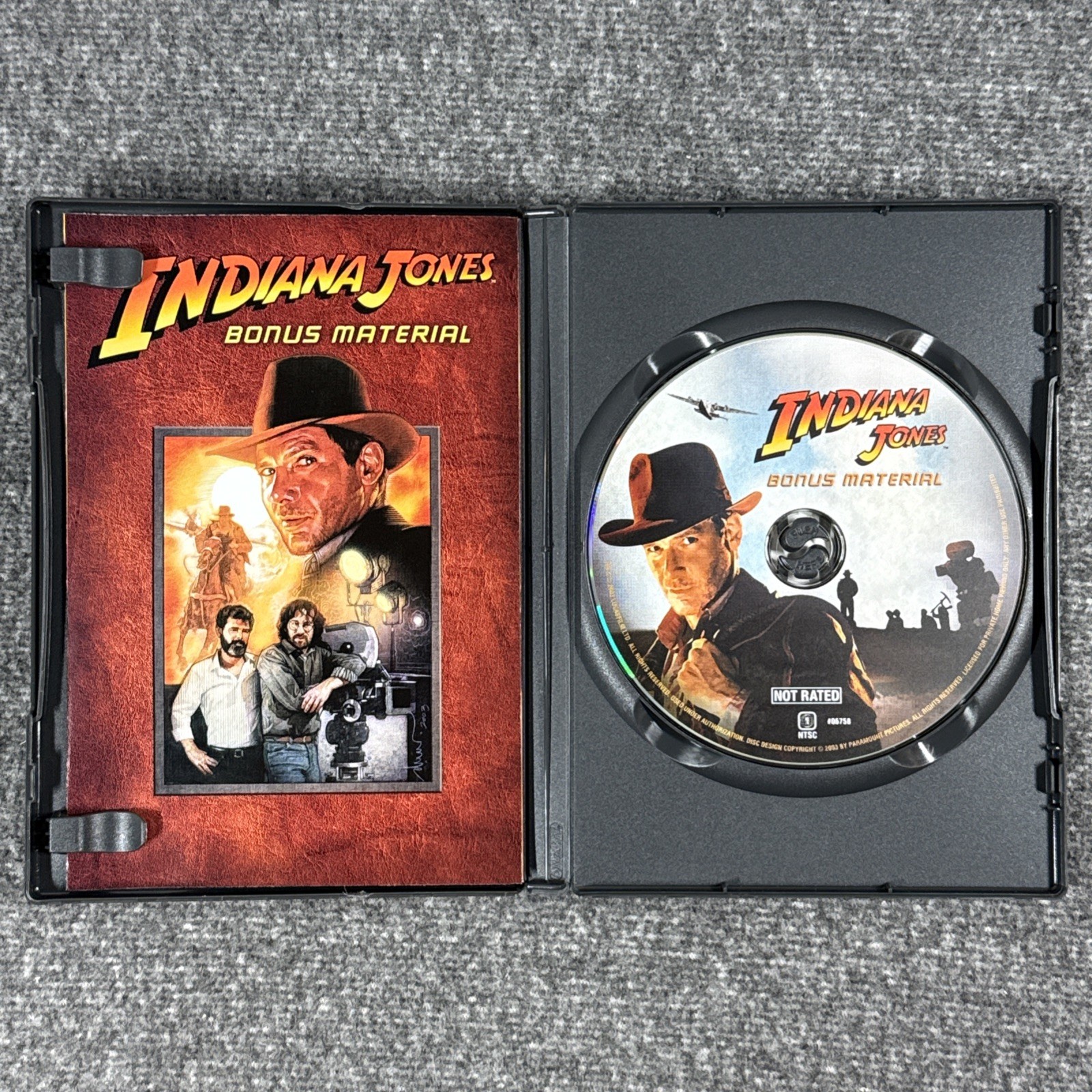 Indiana Jones Bonus Material (DVD, 2003) THX Digitally Mastered