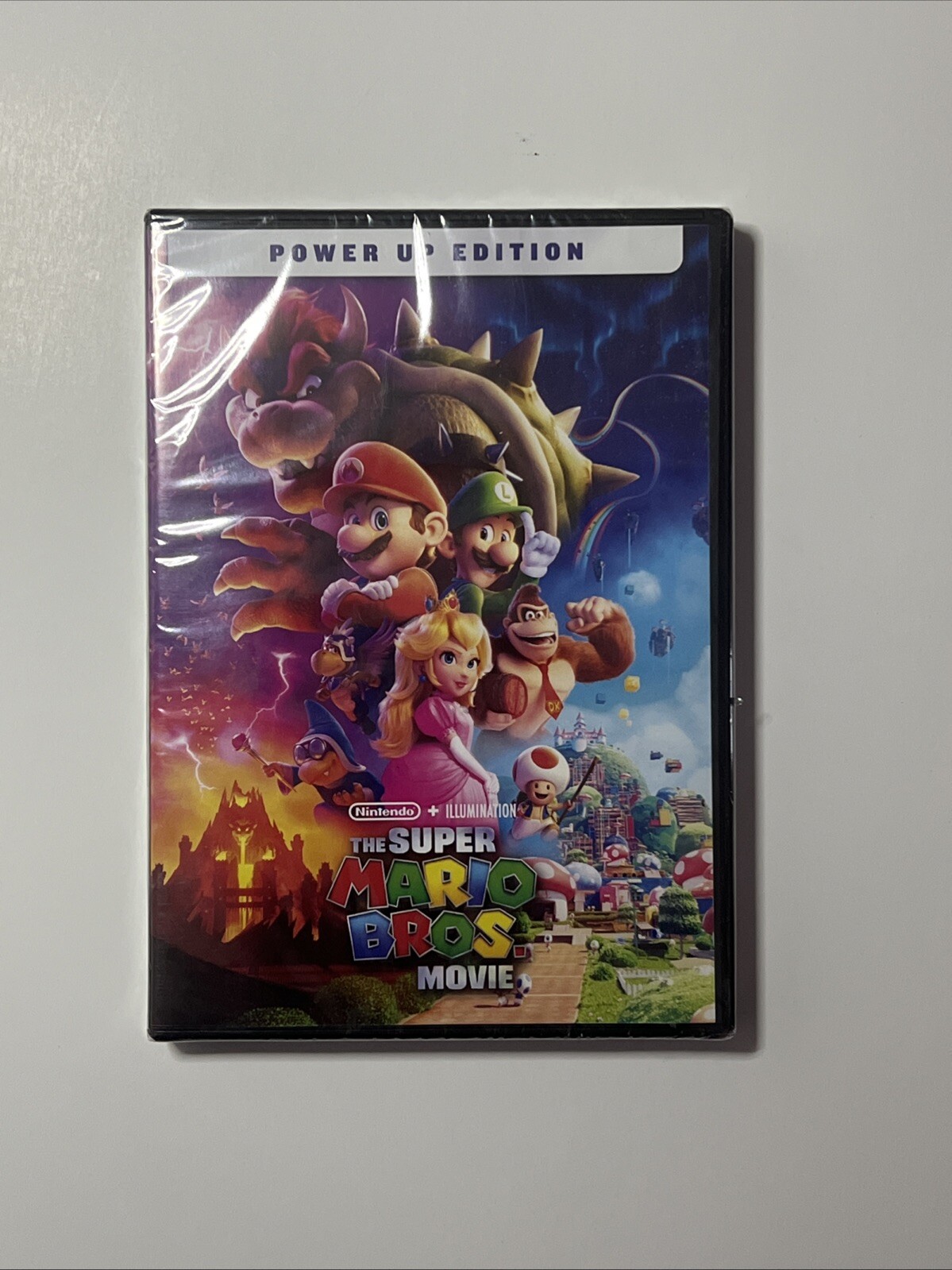 The Super Mario Bros. Movie DVD Chris Pratt NEW
