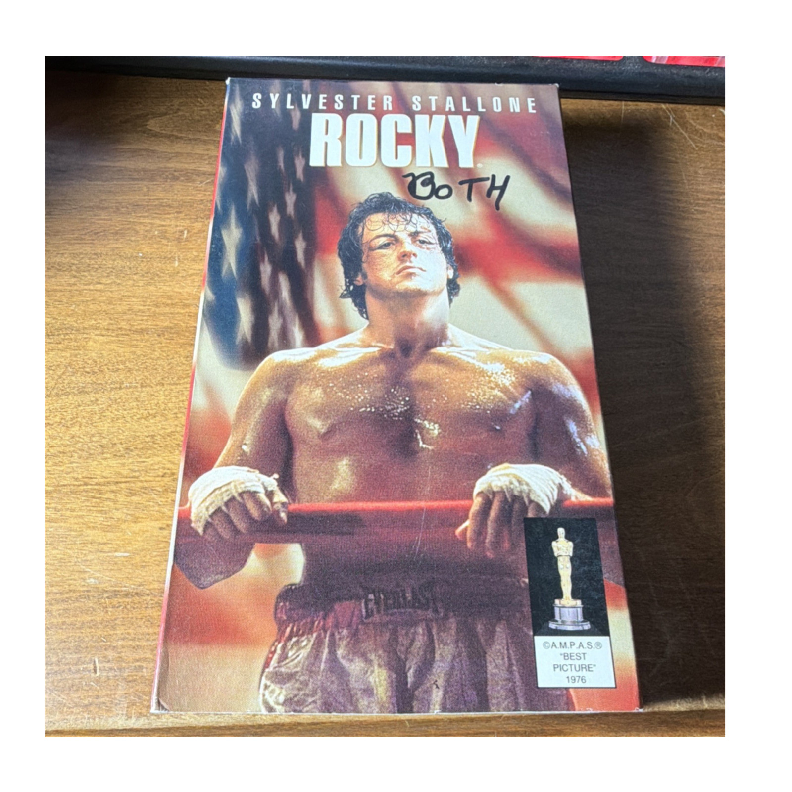 MGM Rocky VHS NTSC Drama Boxing Sylvester Stallone John G. Avildsen 1976