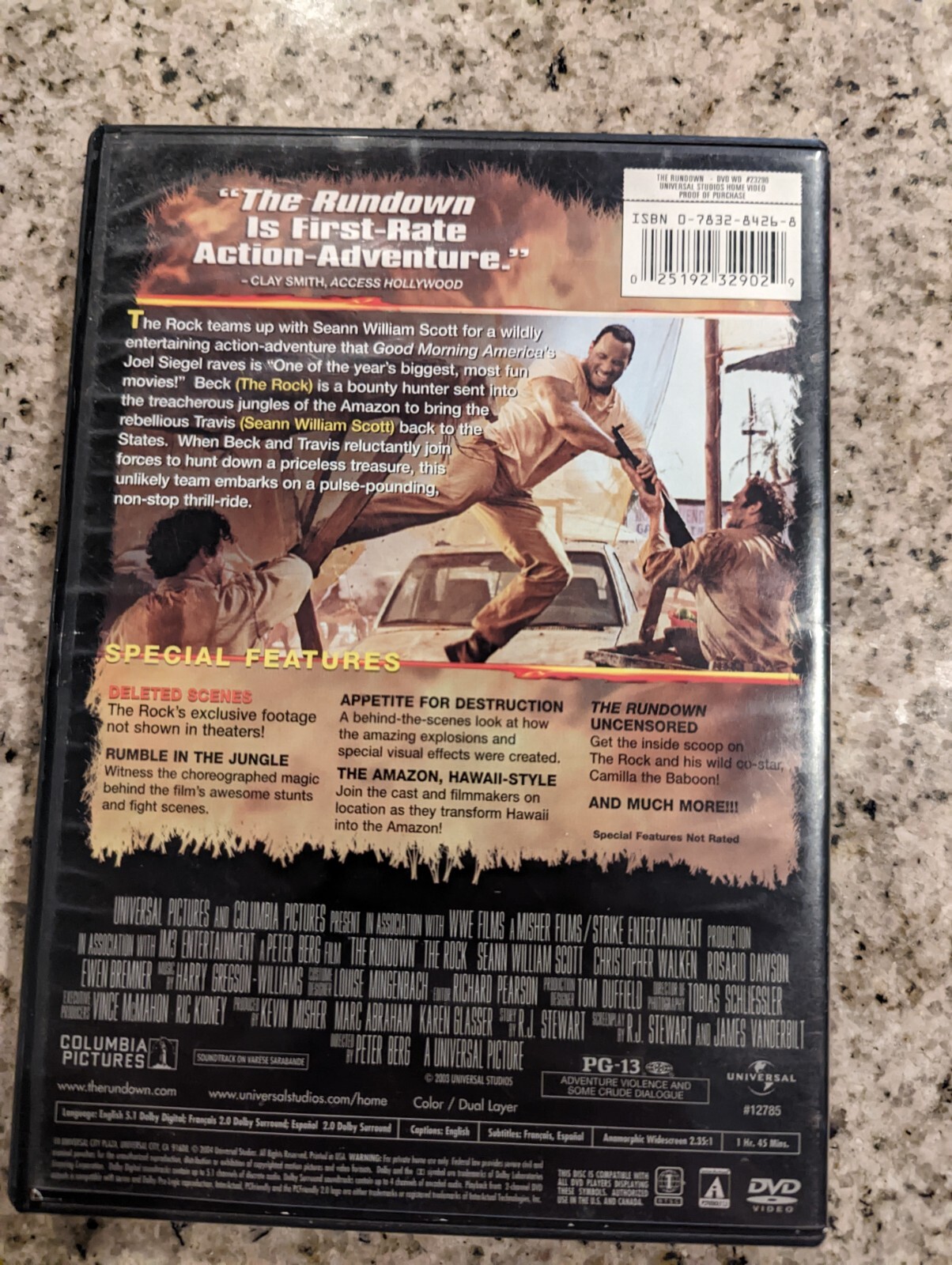 Rundown (Universal/ Widescreen/ Special Edition) [DVD]*