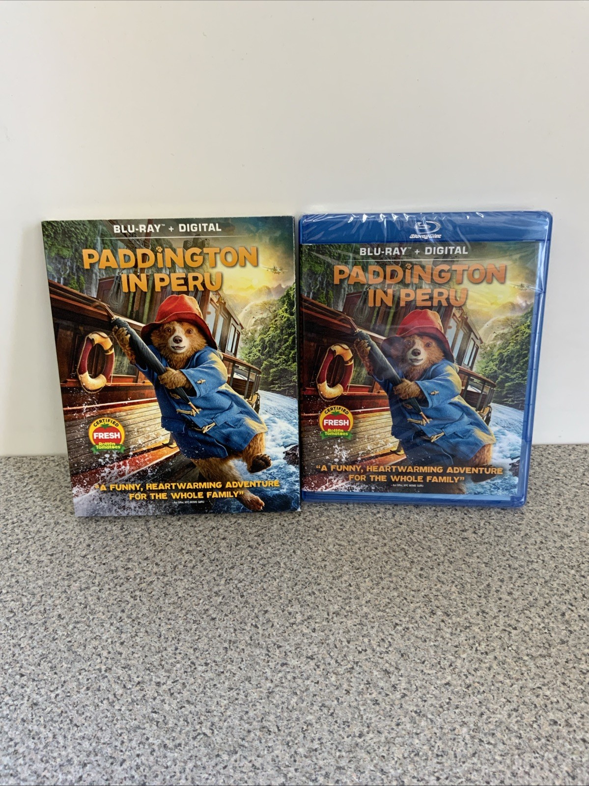 Paddington In Peru (Blu-ray + Digital + Slipcover) Brand NEW, Sealed!