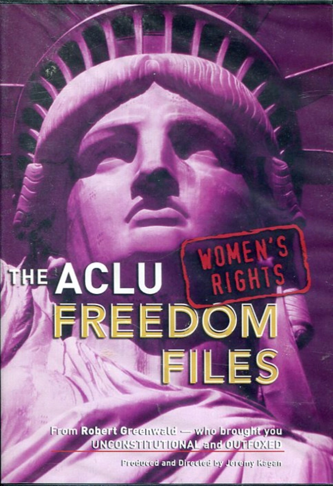THE ACLU FREEDOM FILES – WOMEN’S RIGHTS – ROBERT GREENWALD – DVD