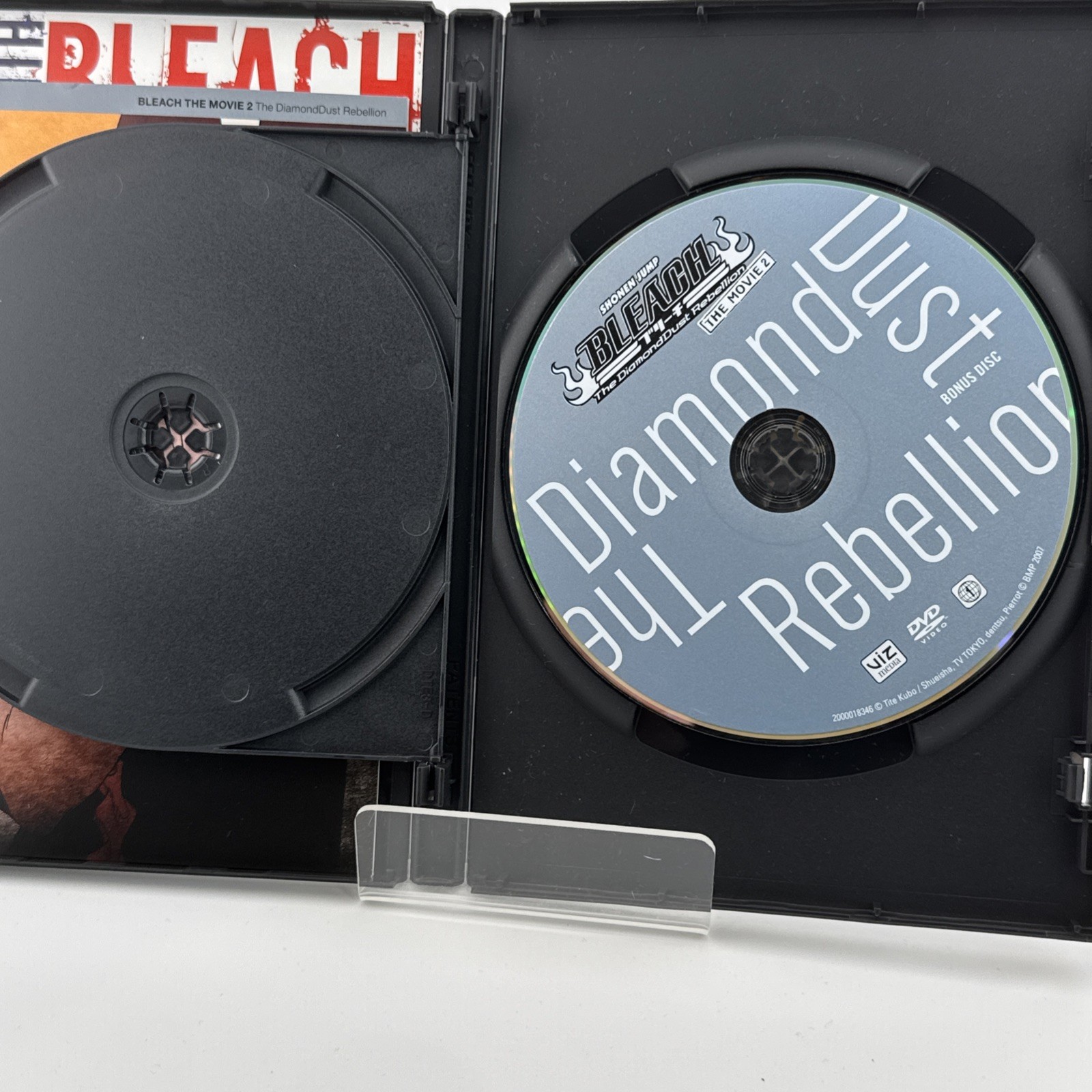 Bleach the Movie 2: The Diamond Dust Rebellion DVD Shonen Jump Viz 2 Disc Set