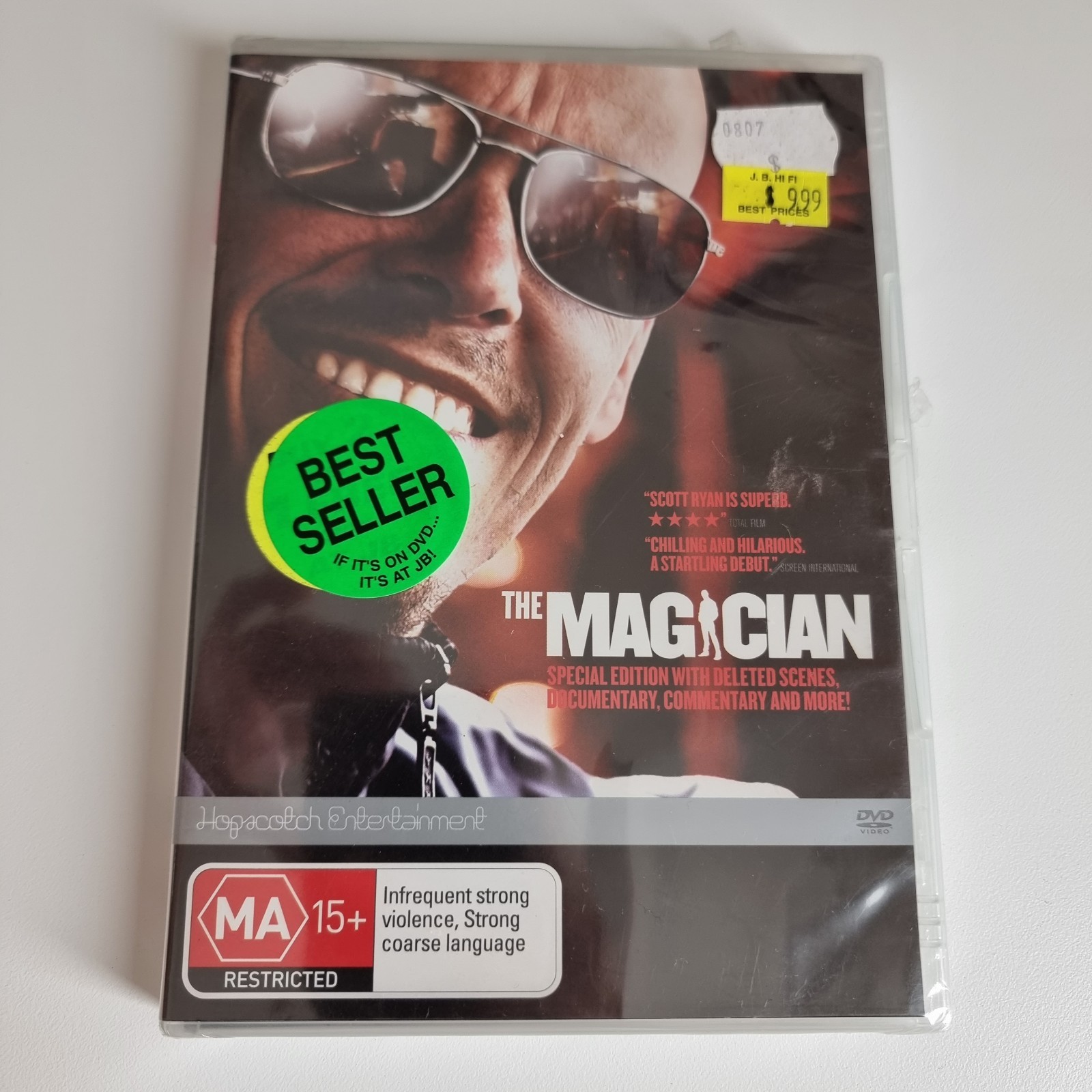 THE MAGICIAN DVD New Sealed Massimiliano Andrighetto Scott Ryan Movie Film
