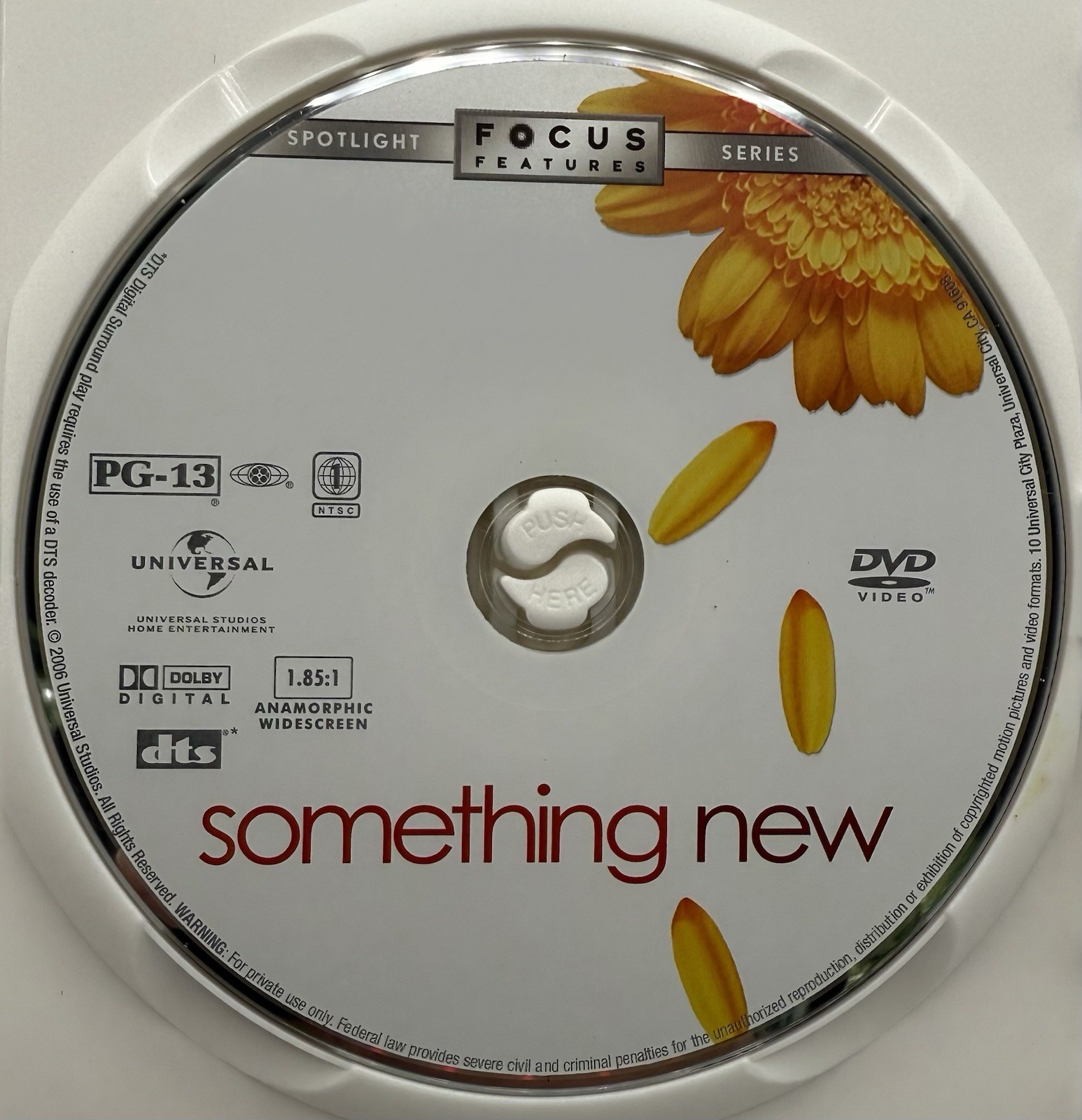 Something New (DVD Widescreen) Sanaa Lathan Simon Baker Mike Epps 2006