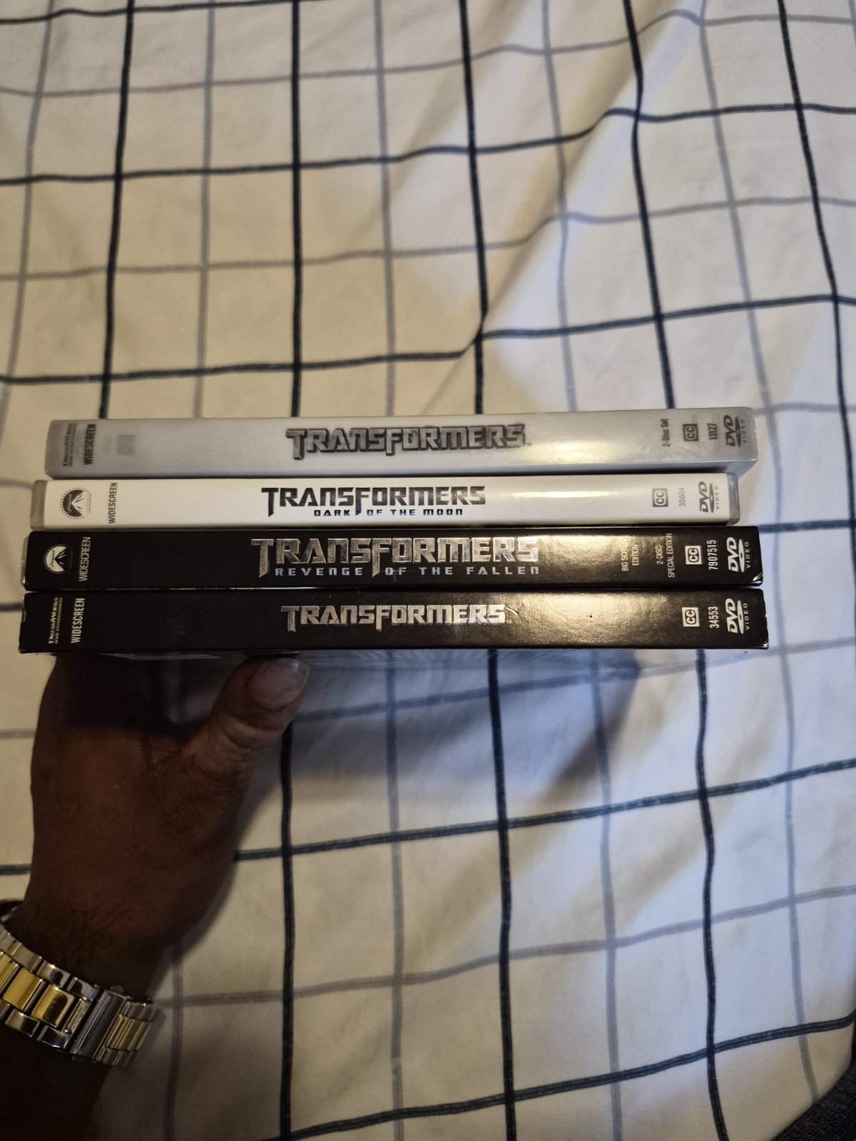 Transformers DVDs. Lot Of 4. Various Titles