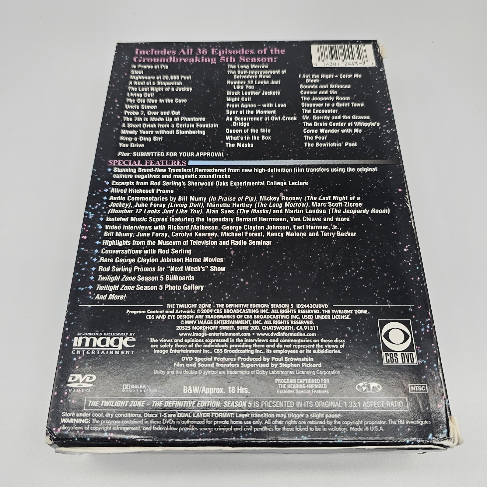 The Twilight Zone – 2006 The Complete Definitive Collection All 28 Discs EC