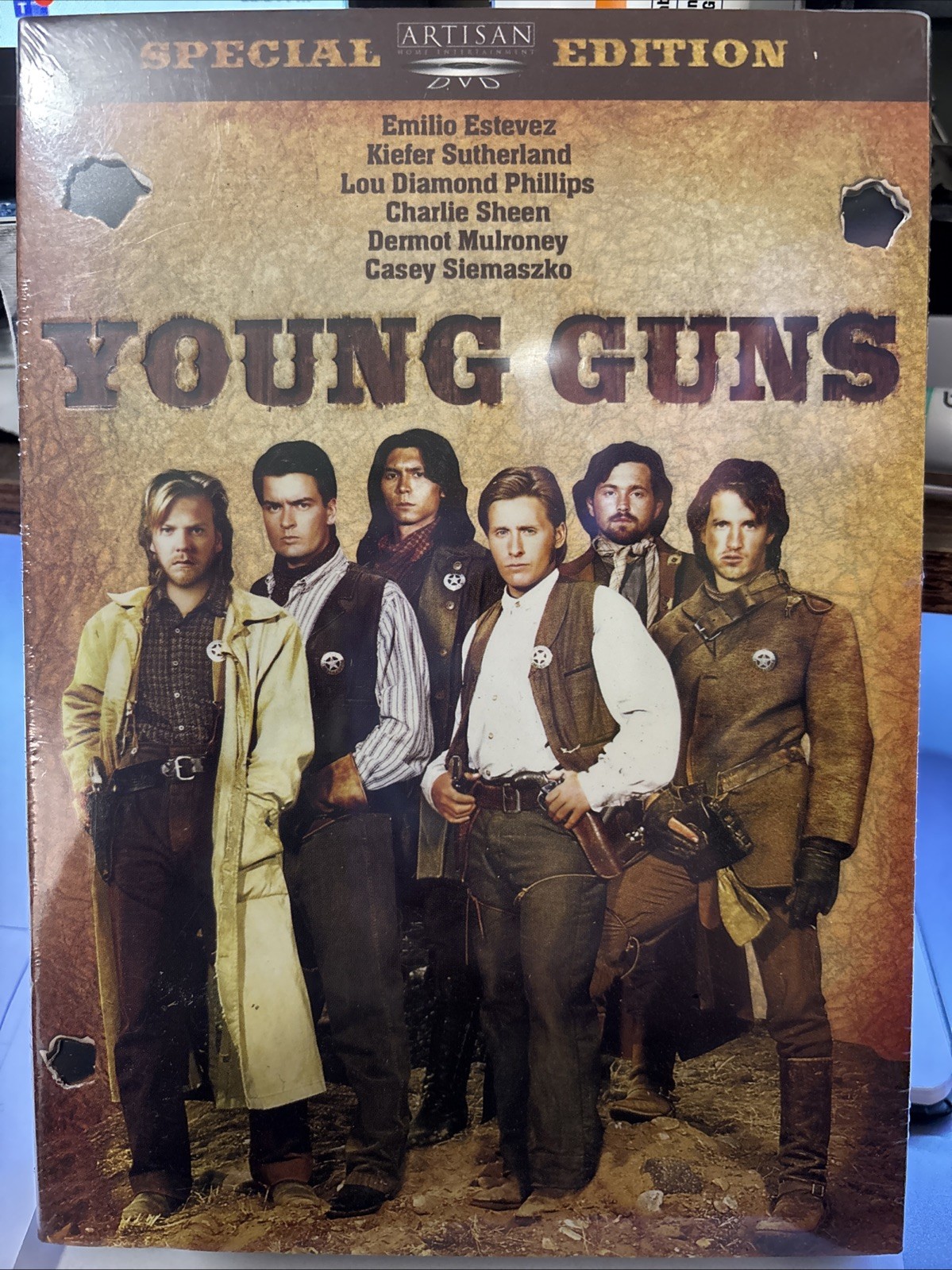 Young Guns (DVD, 1988) Sealed