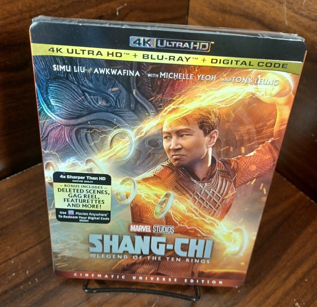 Shang-Chi and the Legend of the Ten Rings (4K+Blu-ray-No Digital)-Free Shipping