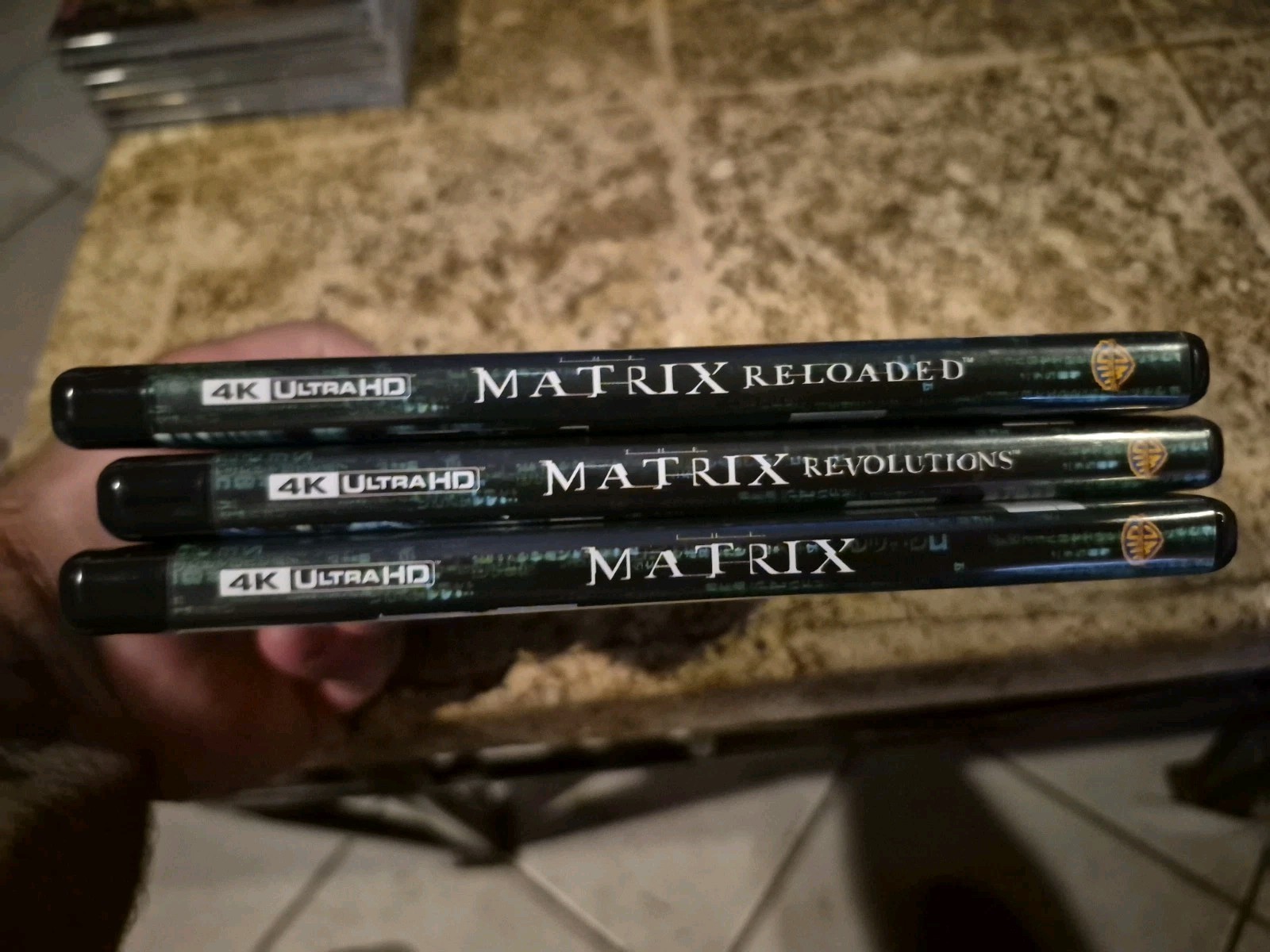 Matrix Trilogy (4k HDR Blu-ray Collection) Super Super Rare Oop