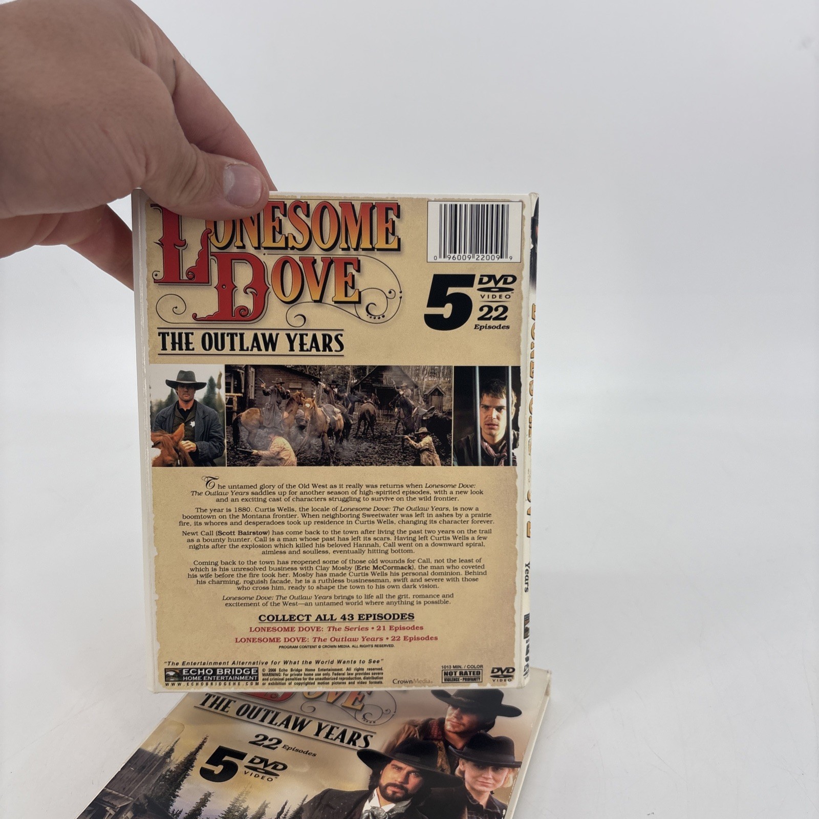 Lonesome Dove The Outlaw Years 5 disc collection. Works Great!