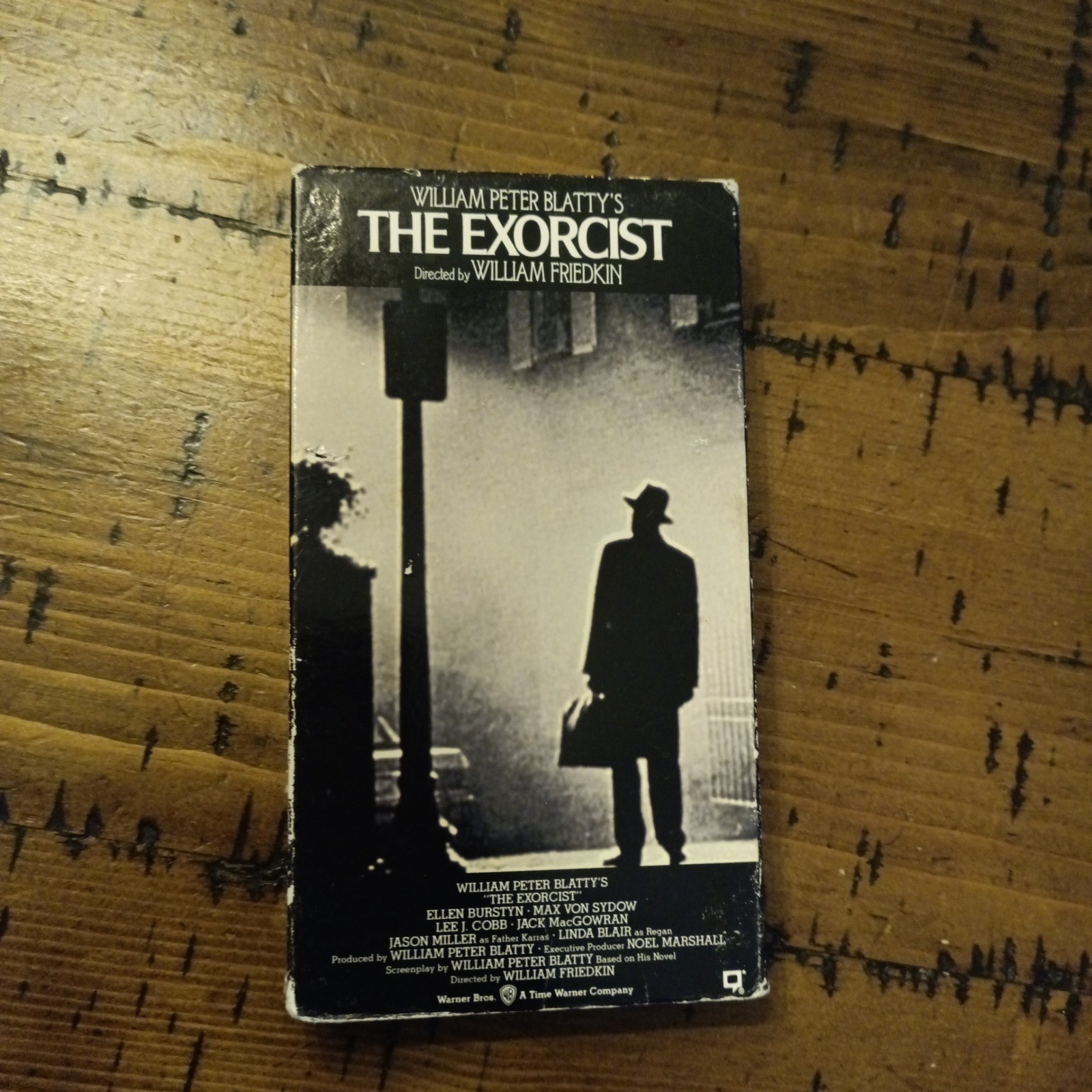 The Exorcist VHS 1973 Horror Movie Warner Home Video 1007 Digitally Processed