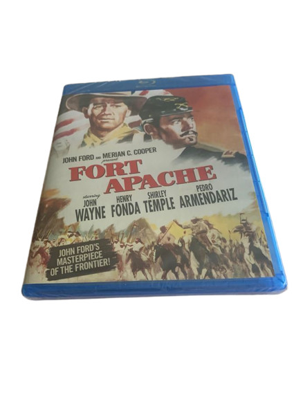 Fort Apache Blu-ray John Wayne Henry Fonda Shirley Temple Ward Bond John Agar