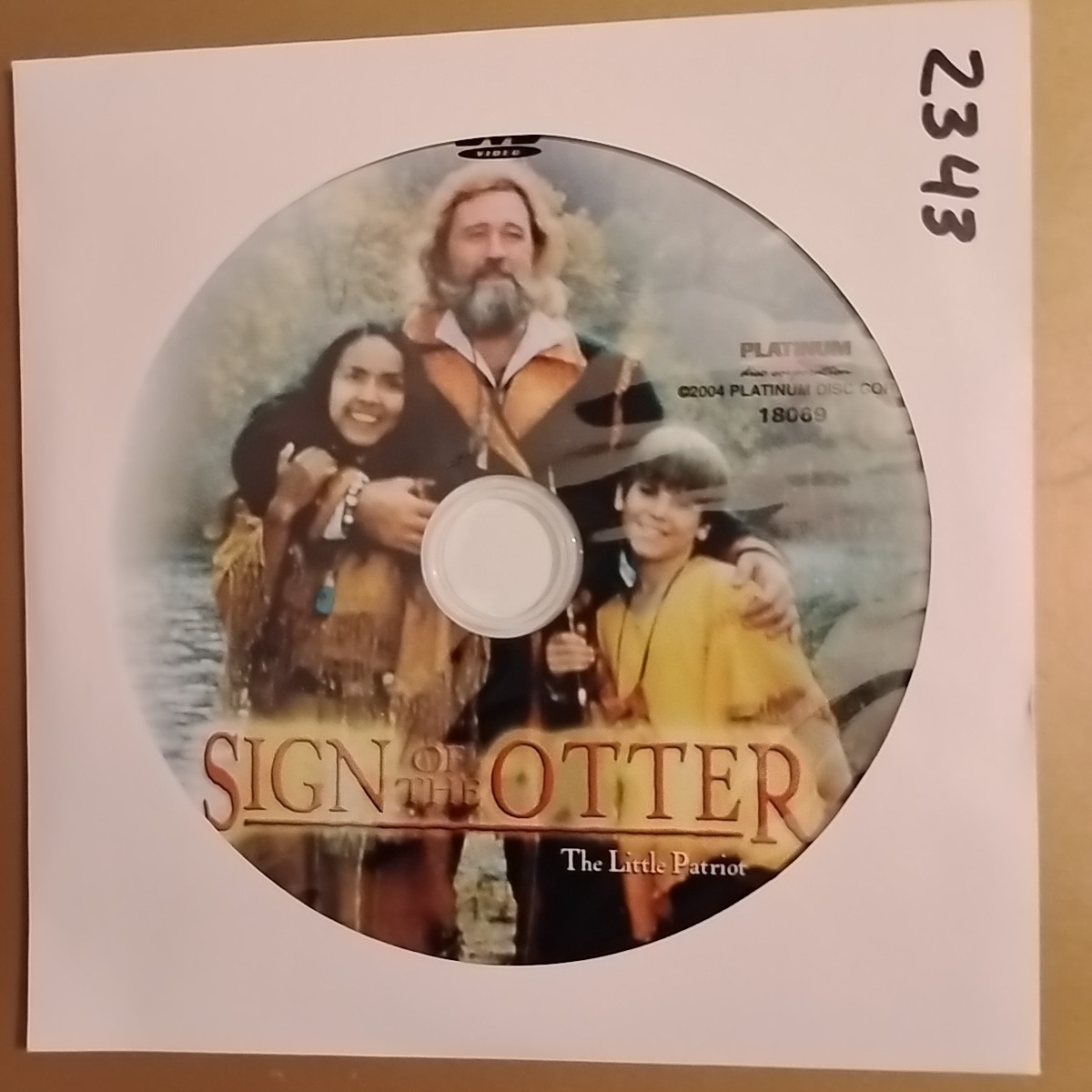 Sign of the Otter- The Little Patriot Disk Only 2 3 4 3