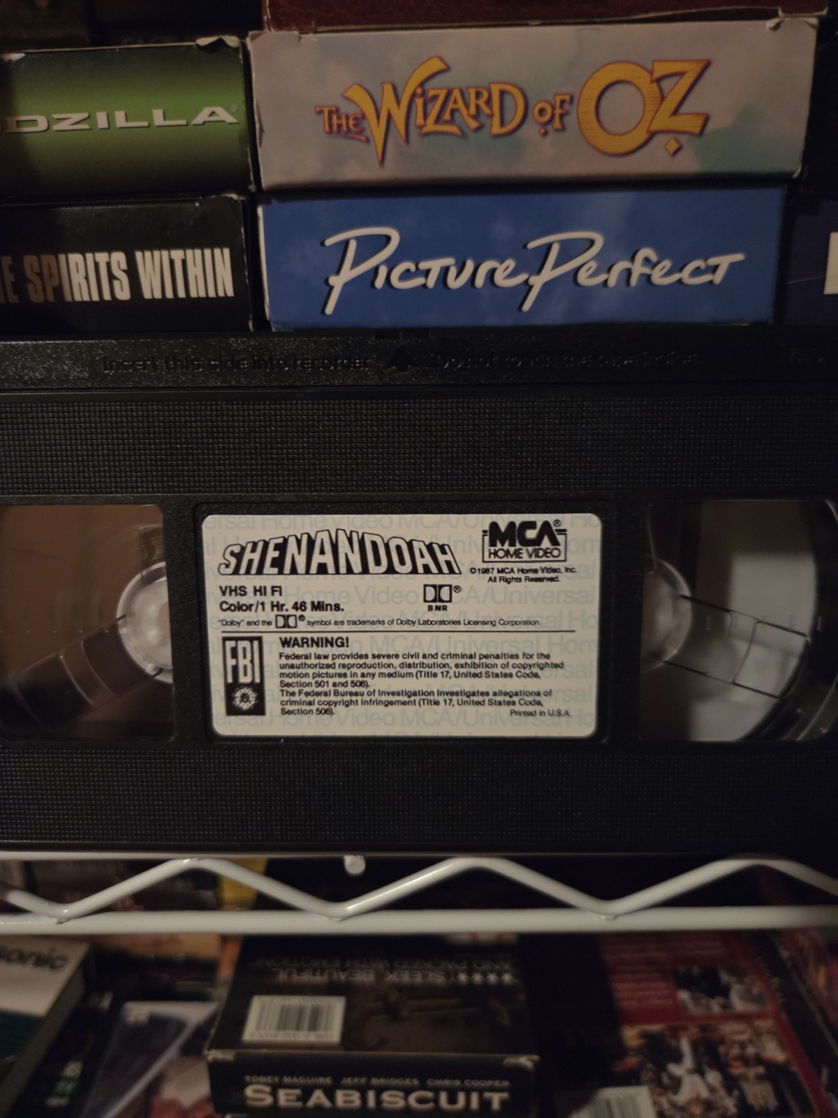 Shenandoah (VHS, 1996)