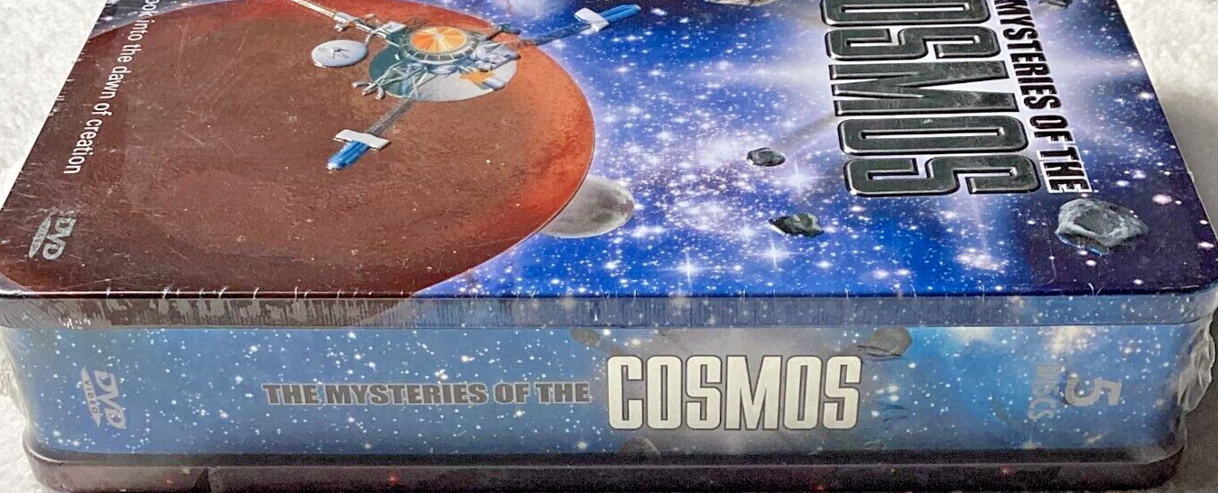 The Mysteries of The Cosmos, (5 DVD’s), 2006, New Tin Can Case