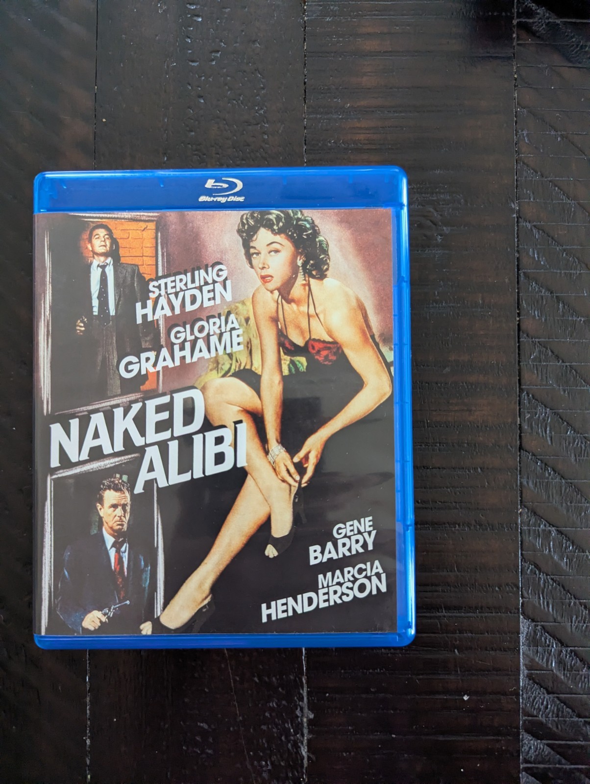 Naked Alibi BLU-RAY Out of Print RARE Sterling Hayden / Gloria Grahame KINO OOP