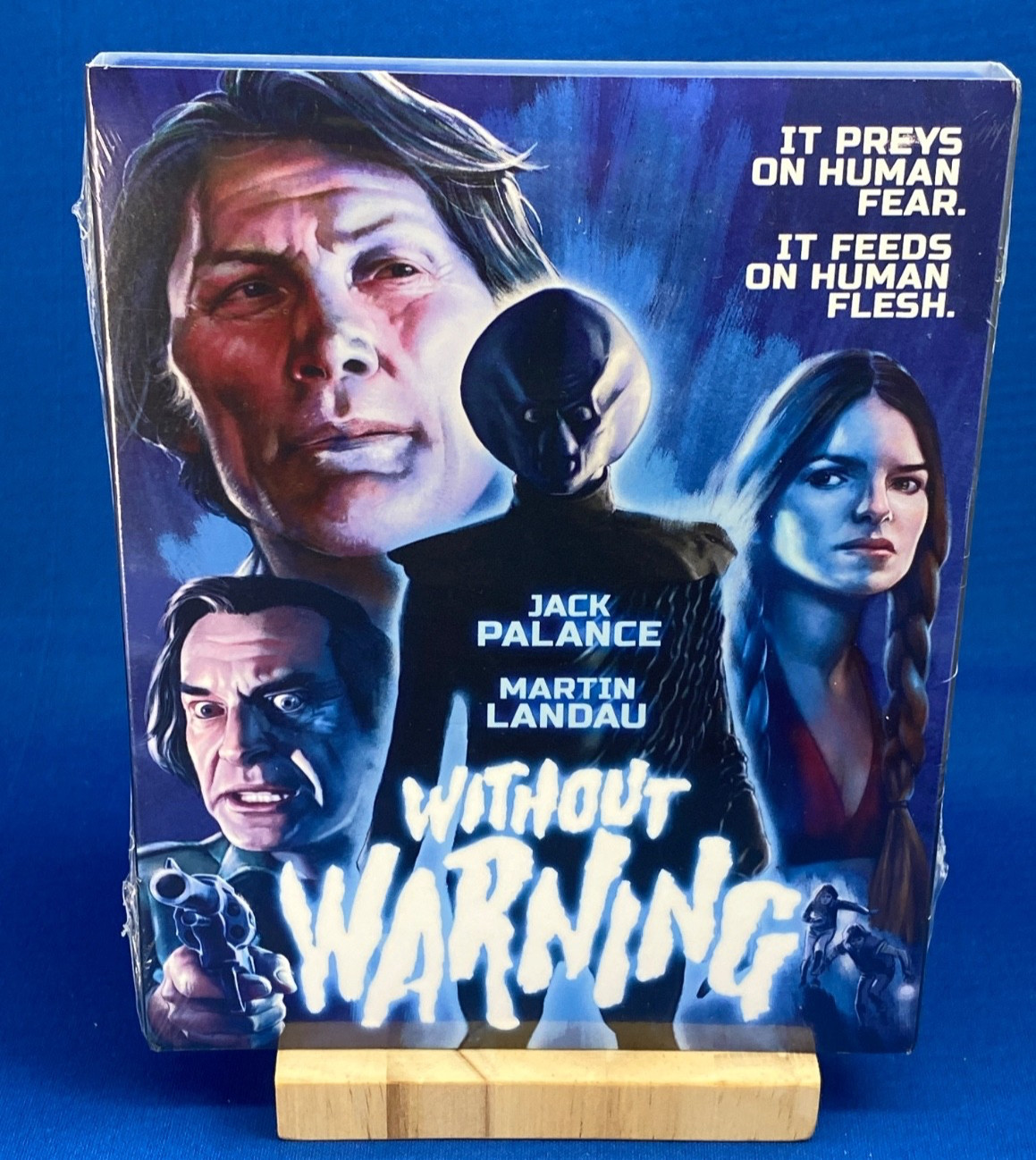 Without Warning Blu-Ray with Slipcover (Kino Lorber) Jack Palance /Martin Landau
