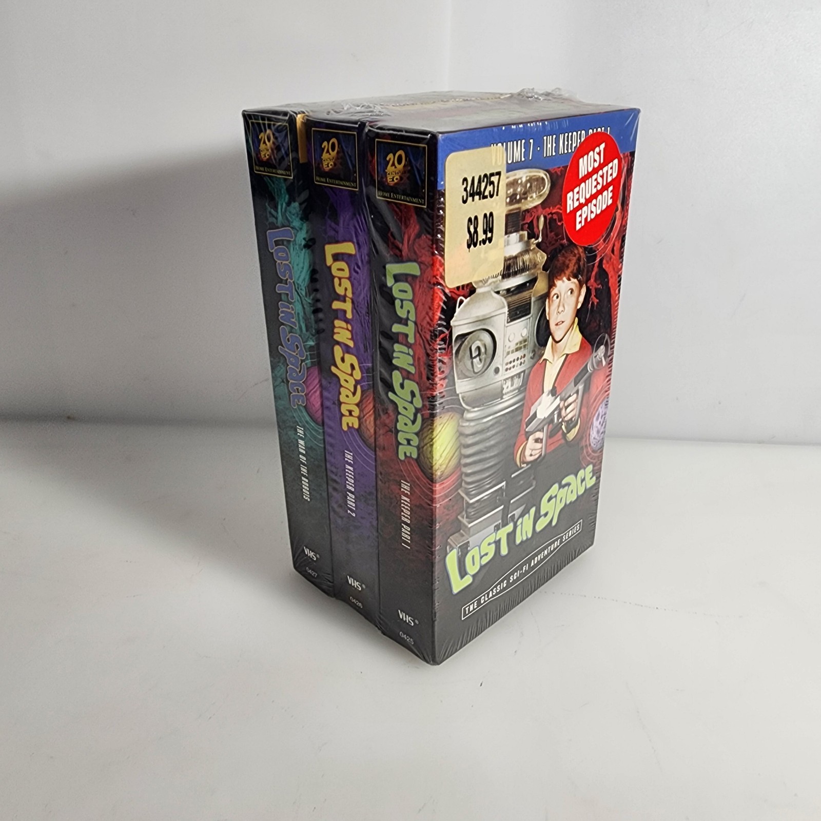 Classic Lost In Space VHS 3-Pack, The Keeper Part 1 & 2, The War Of The Robots