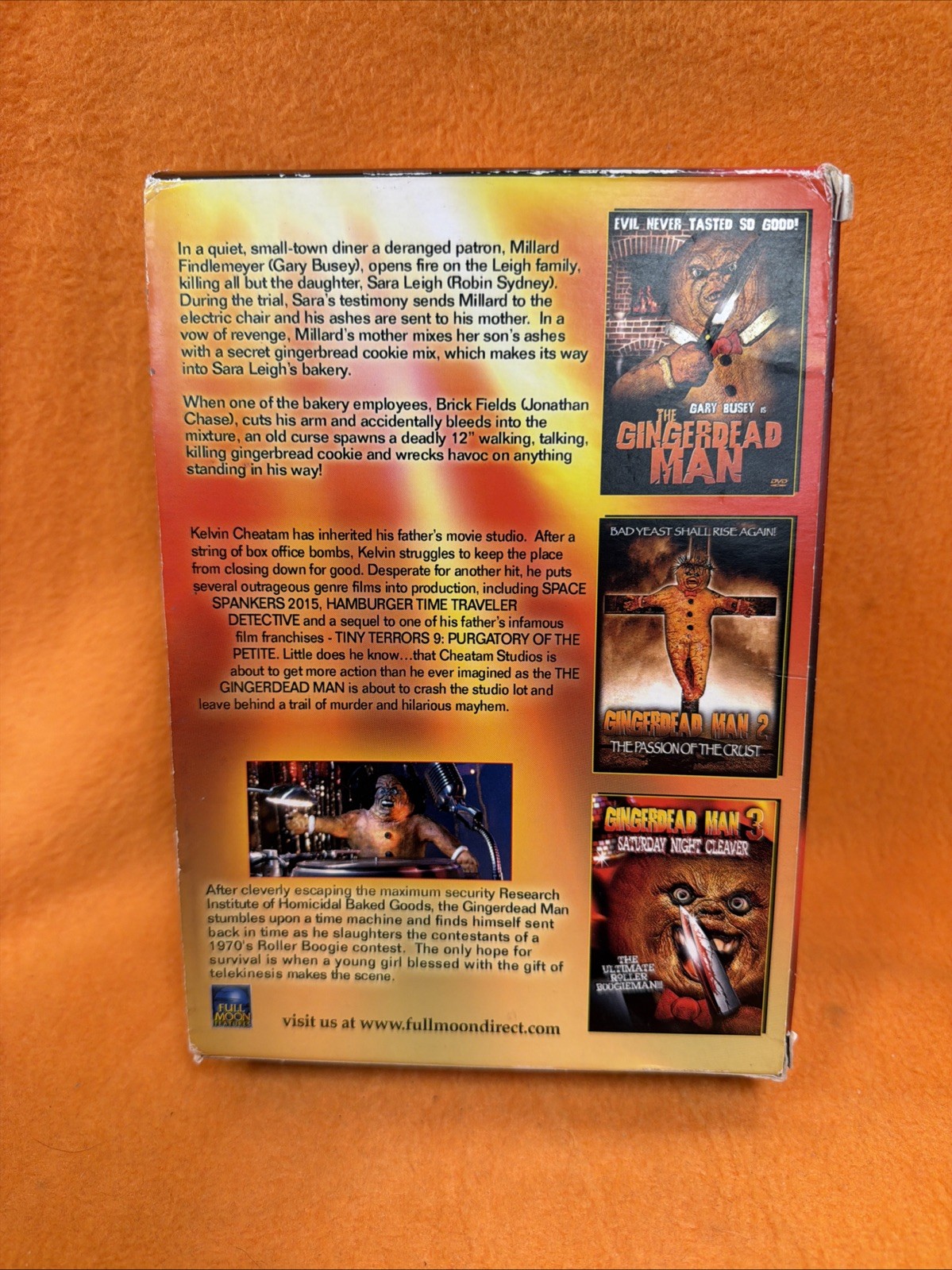 Gingerdead Man Trilogy DVD Box Set – Gary Busey 🔥🔥