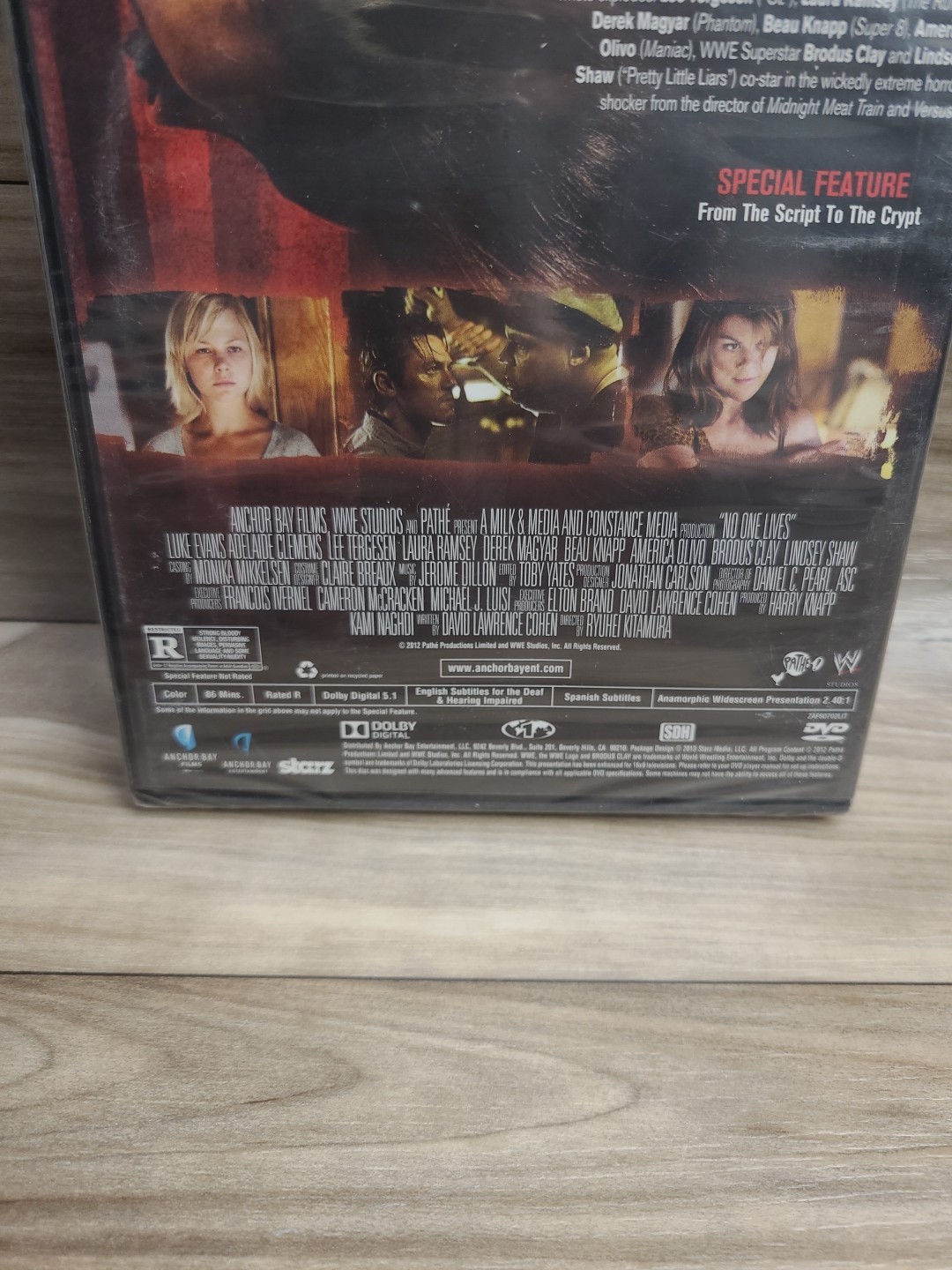 NO ONE LIVES NEW DVD Sealed Starz 86min Rated R Every One Runs Every One Hides