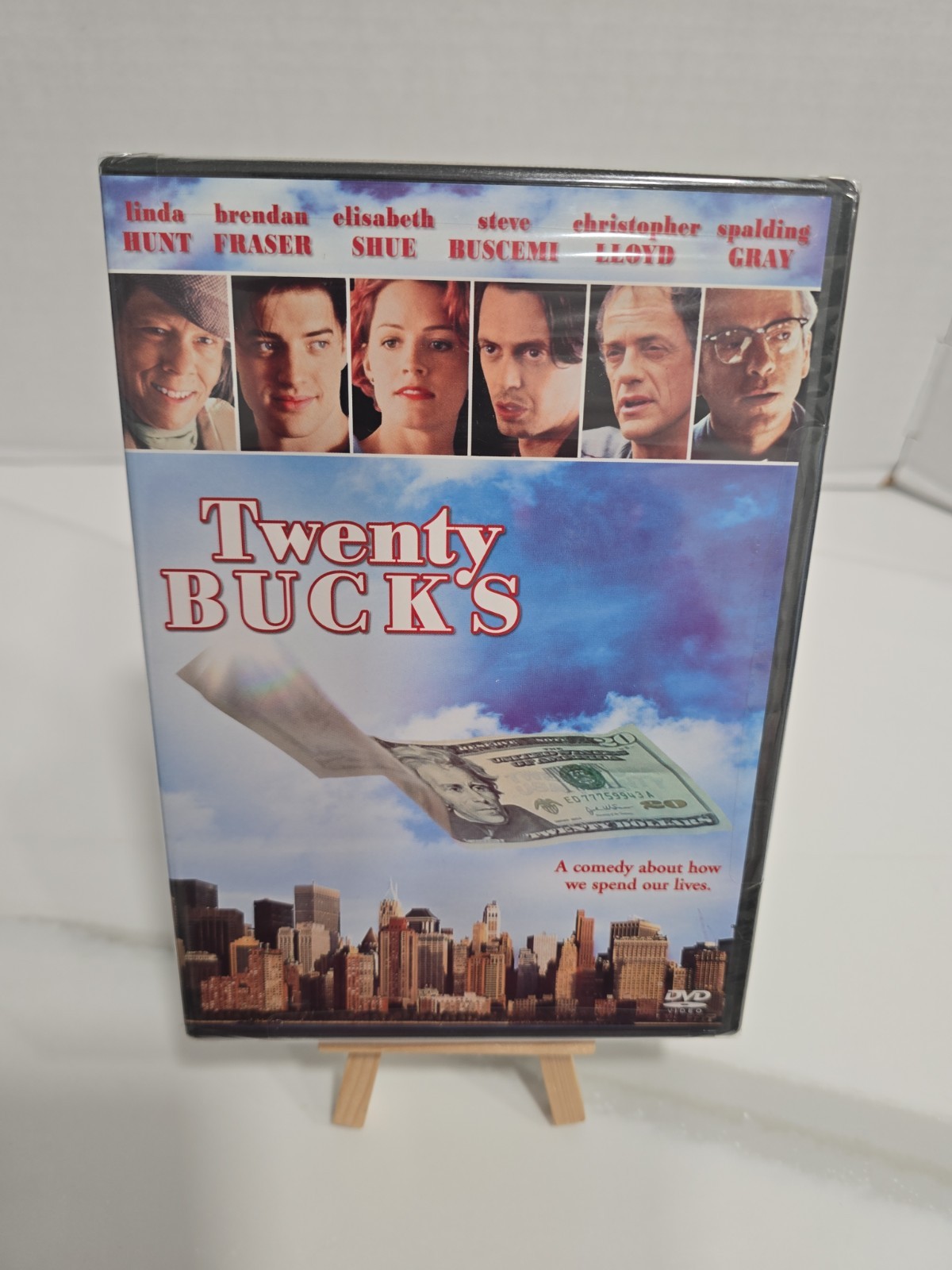 Twenty Bucks (1993, DVD) Brendan Fraser Linda Hunt Elisabeth Shue SEALED OOP