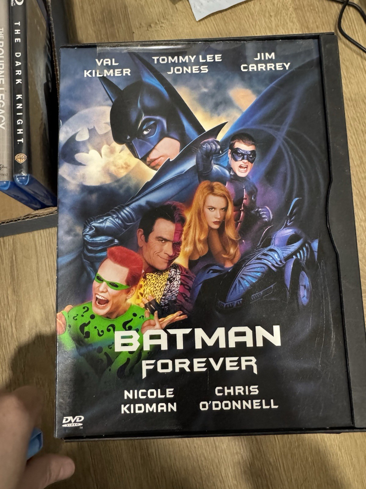 Batman Forever DVD Movie Val Kilmer Tommy Lee Jones Jim Carrey Batman