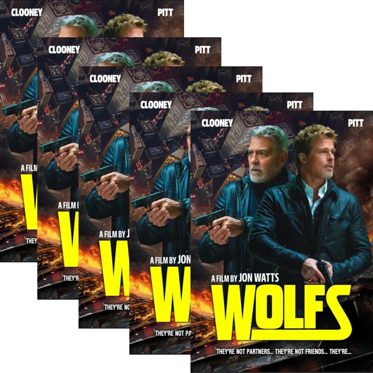 DVD Wolfs (2024) Action Crime Thriller Movie English Sub All Region Free Ship